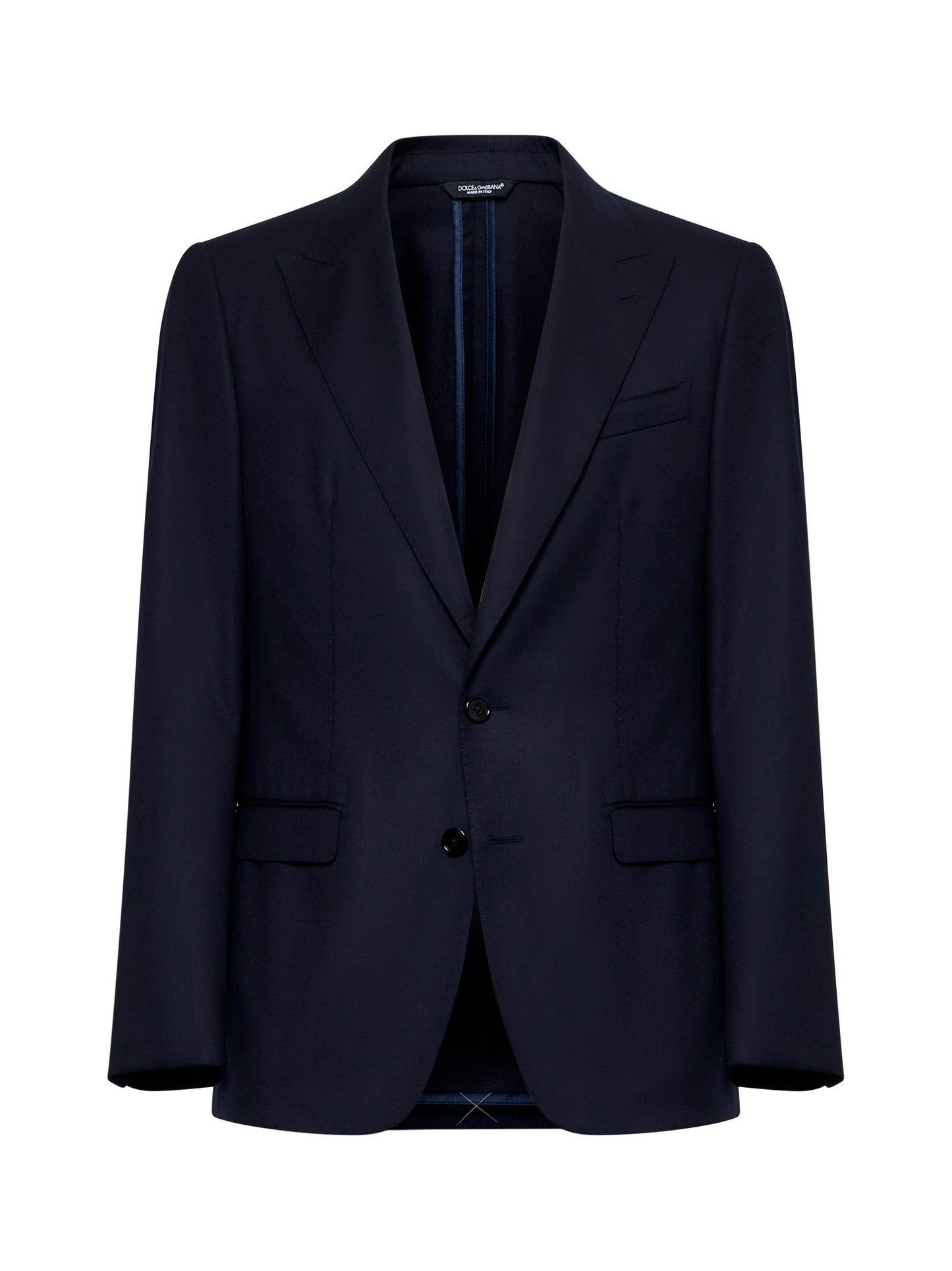 Dolce & Gabbana Men Wool Single-Breasted Blazer DOLCE & GABBANA