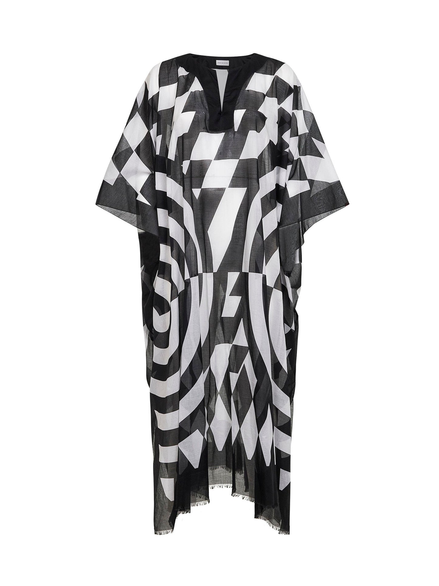 Dries Van Noten Women Printed Cotton Long Kaftan DRIES VAN NOTEN