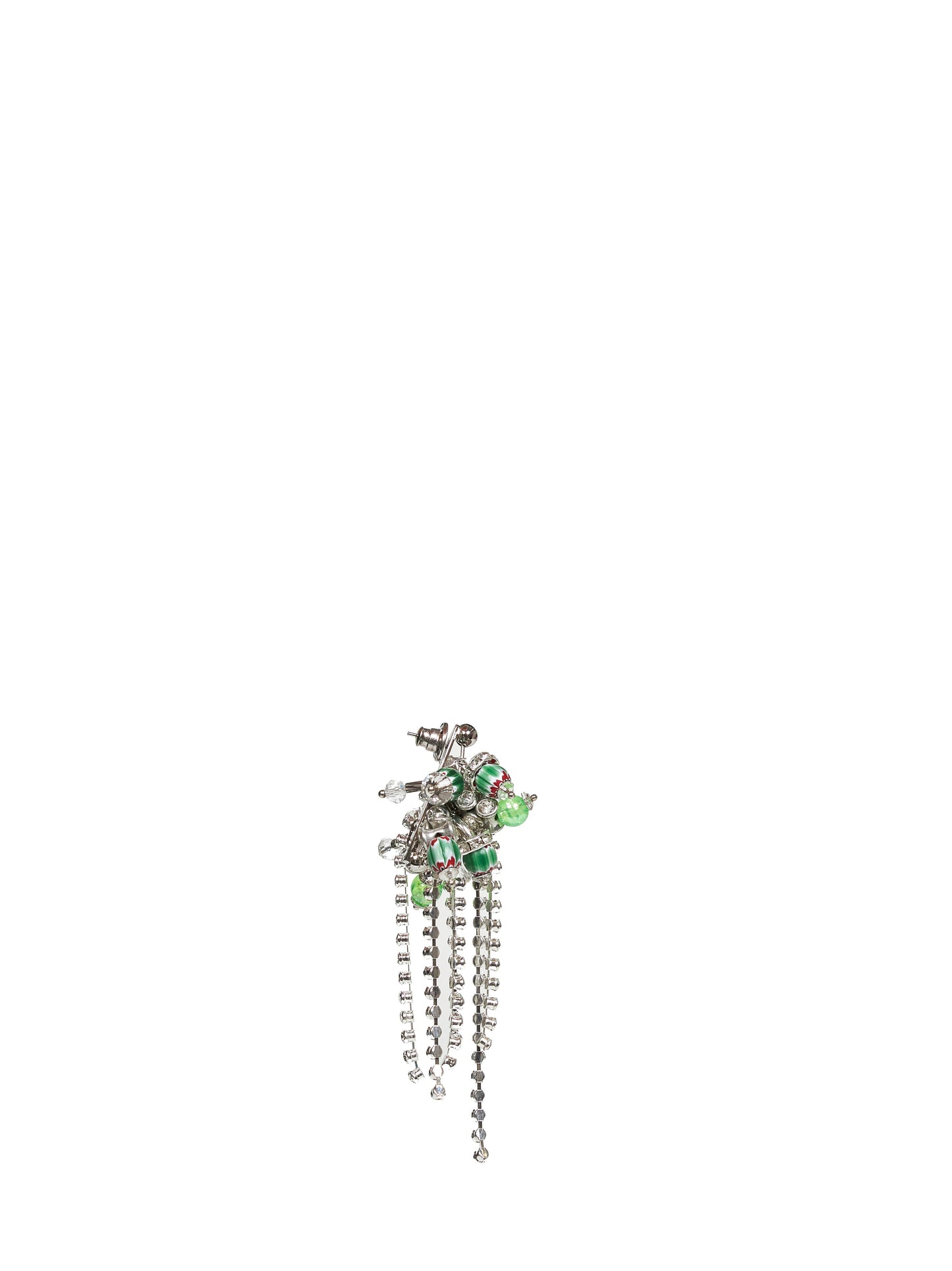 Dries Van Noten Women Brass Beads And Crystals-Embellished Earrings DRIES VAN NOTEN