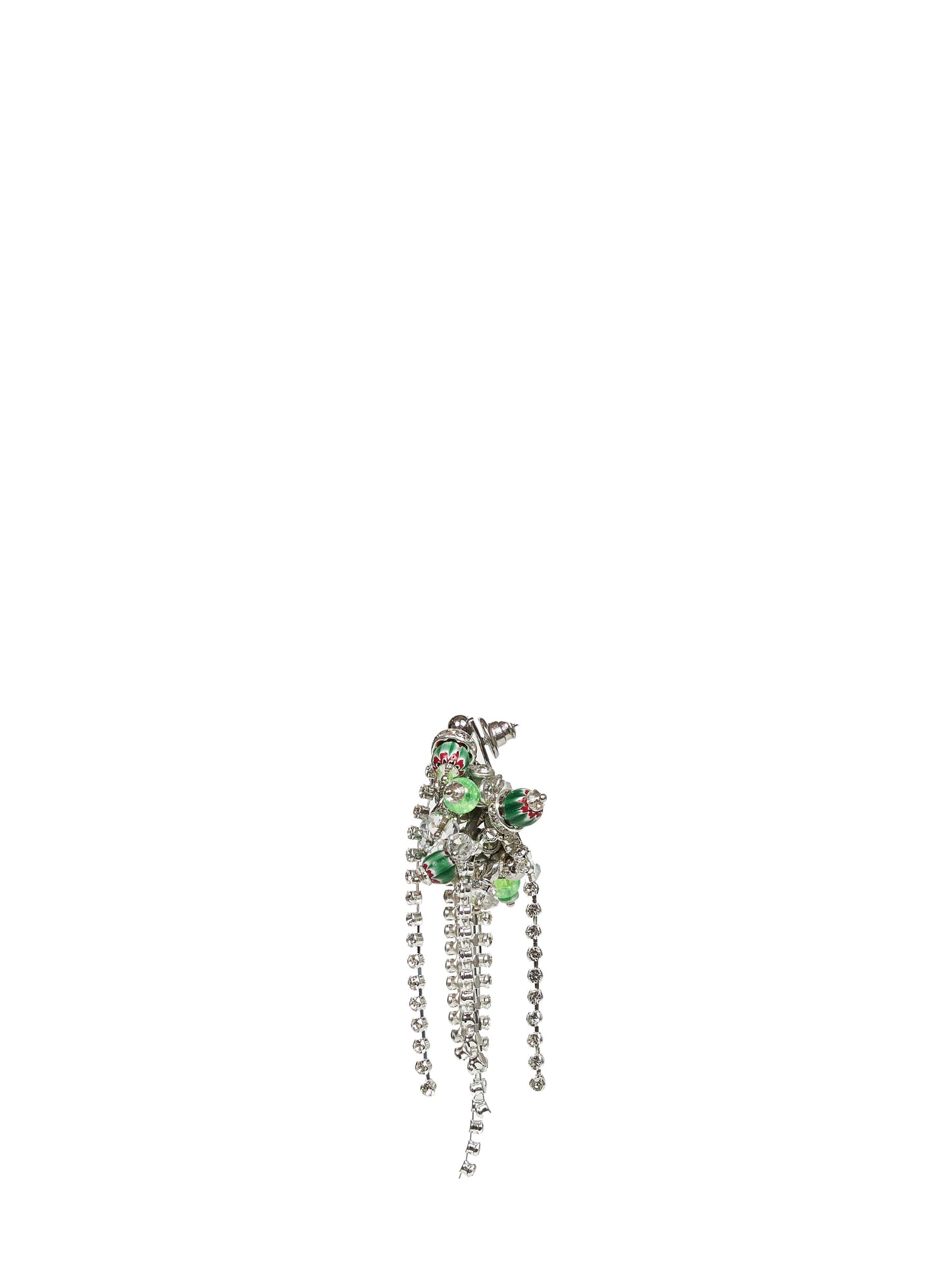 Dries Van Noten Women Brass Beads And Crystals-Embellished Earrings DRIES VAN NOTEN