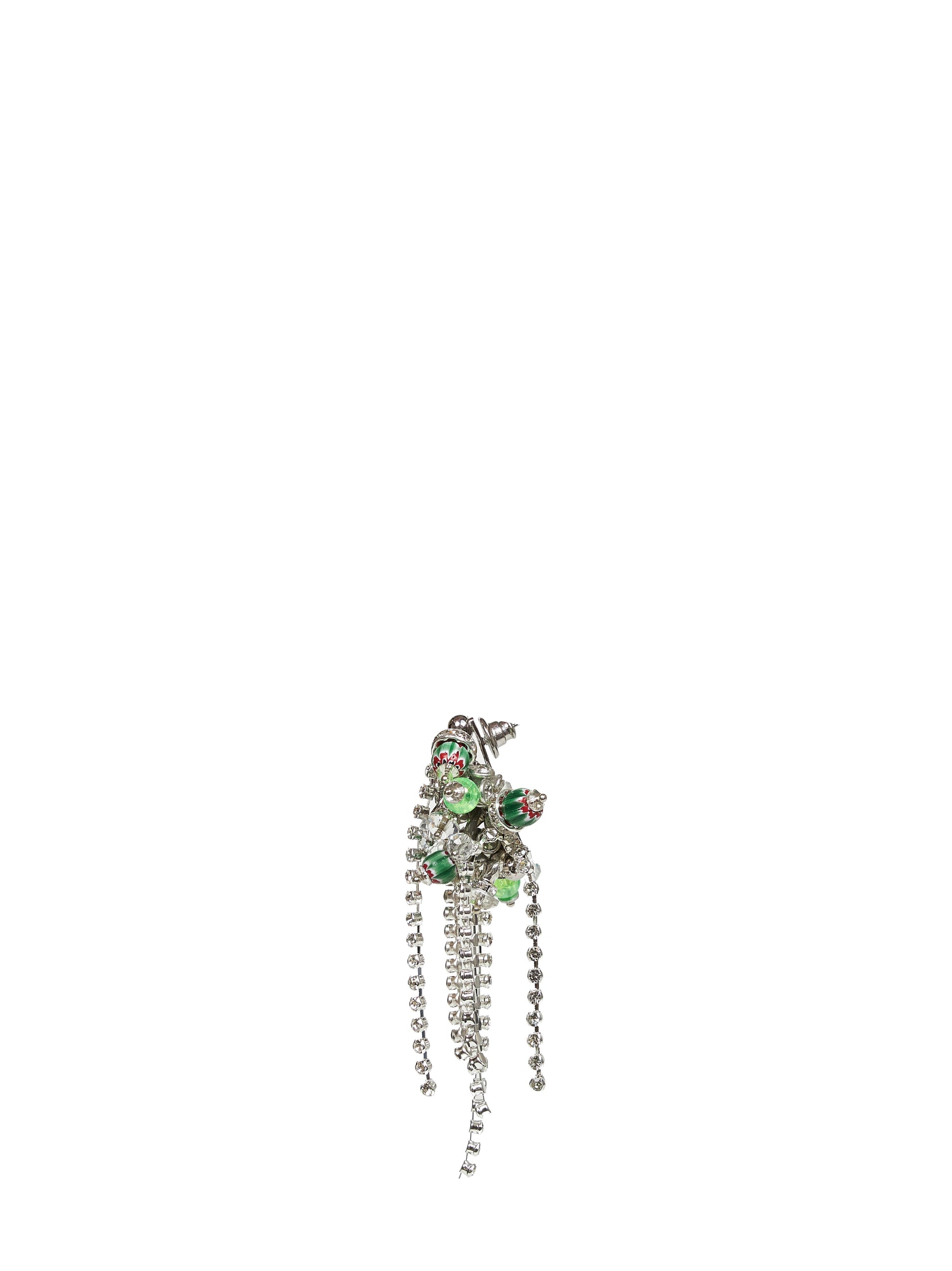 Dries Van Noten Women Brass Beads And Crystals-Embellished Earrings DRIES VAN NOTEN