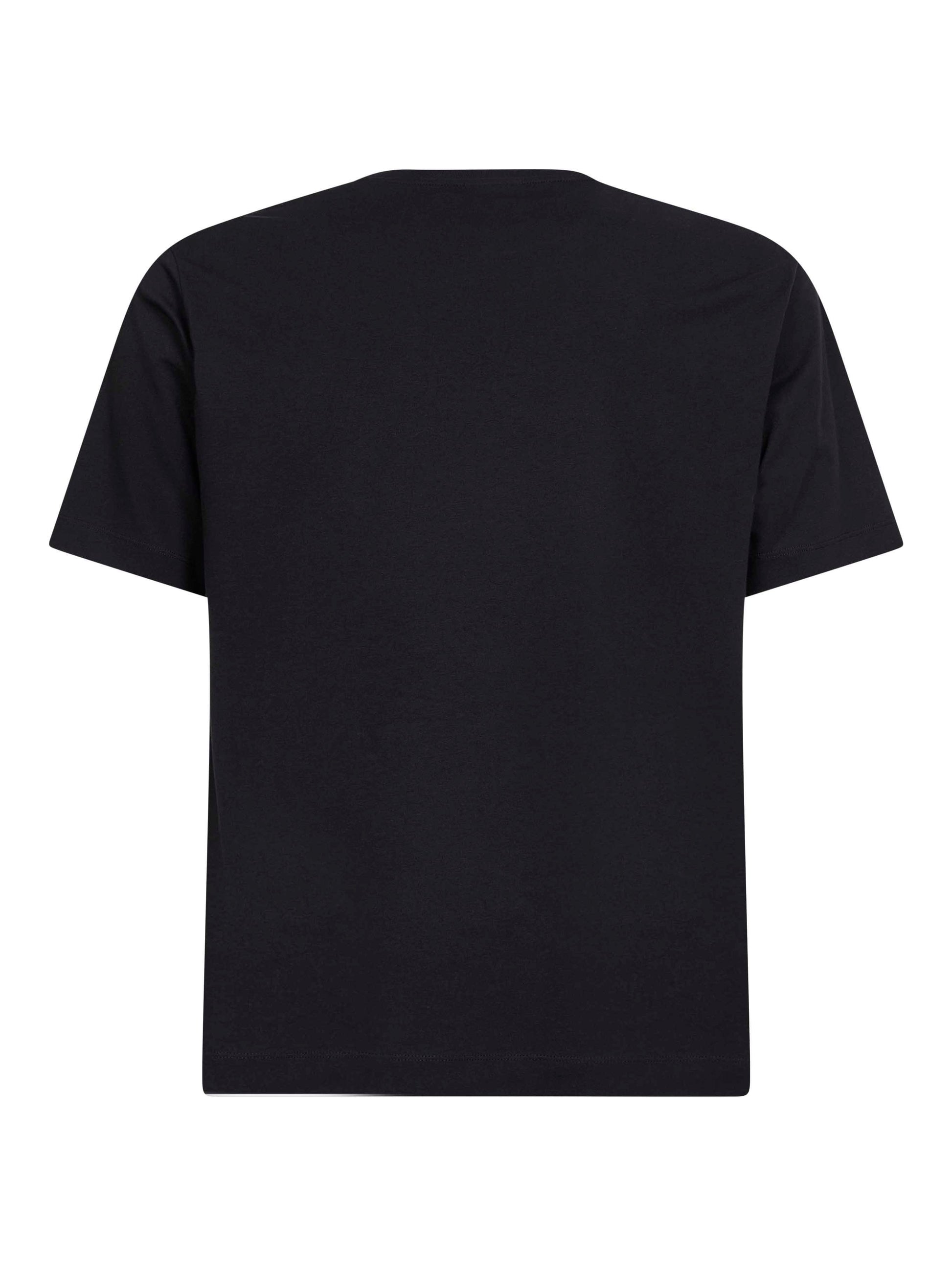Dries Van Noten Men Black Jersey Regular-Fit Crewneck T-Shirt DRIES VAN NOTEN