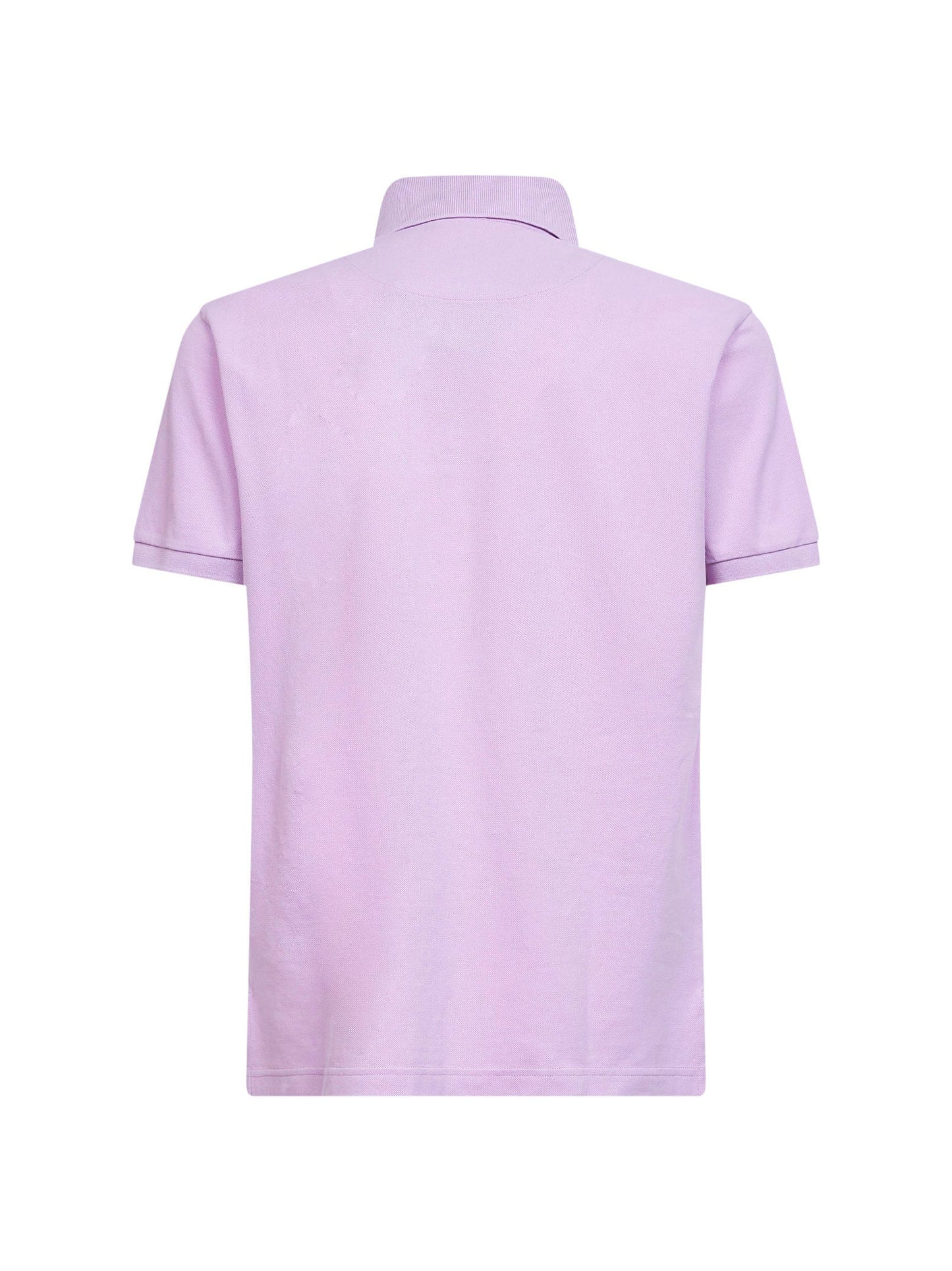 Etro Men Lilac Cotton Pique Polo Shirt With Pegaso Embroidery ETRO