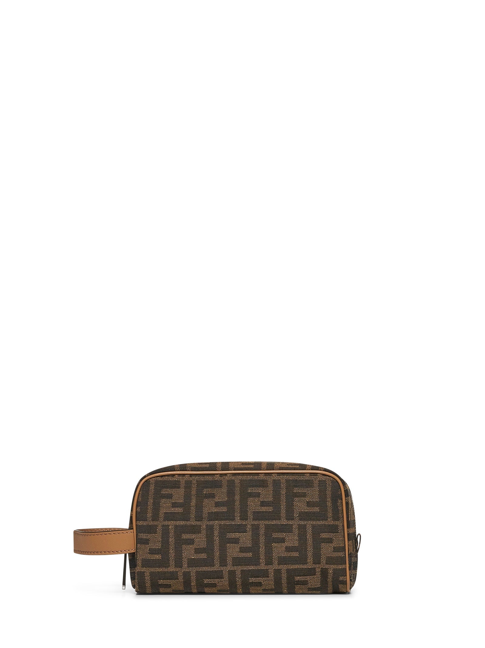 Fendi Men Ff Jacquard Fabric Toiletry Bag FENDI