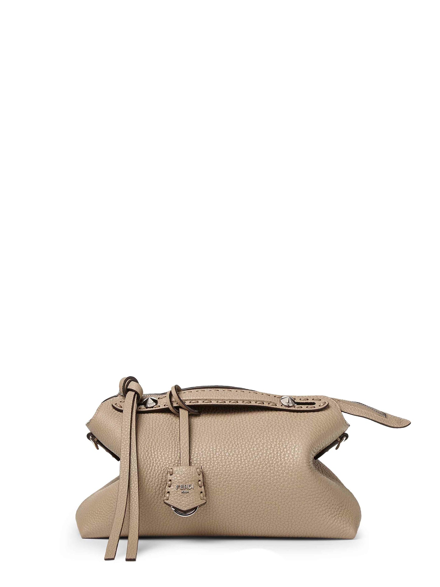 Fendi Women Dove Grey By The Way Selleria Medium Bag FENDI