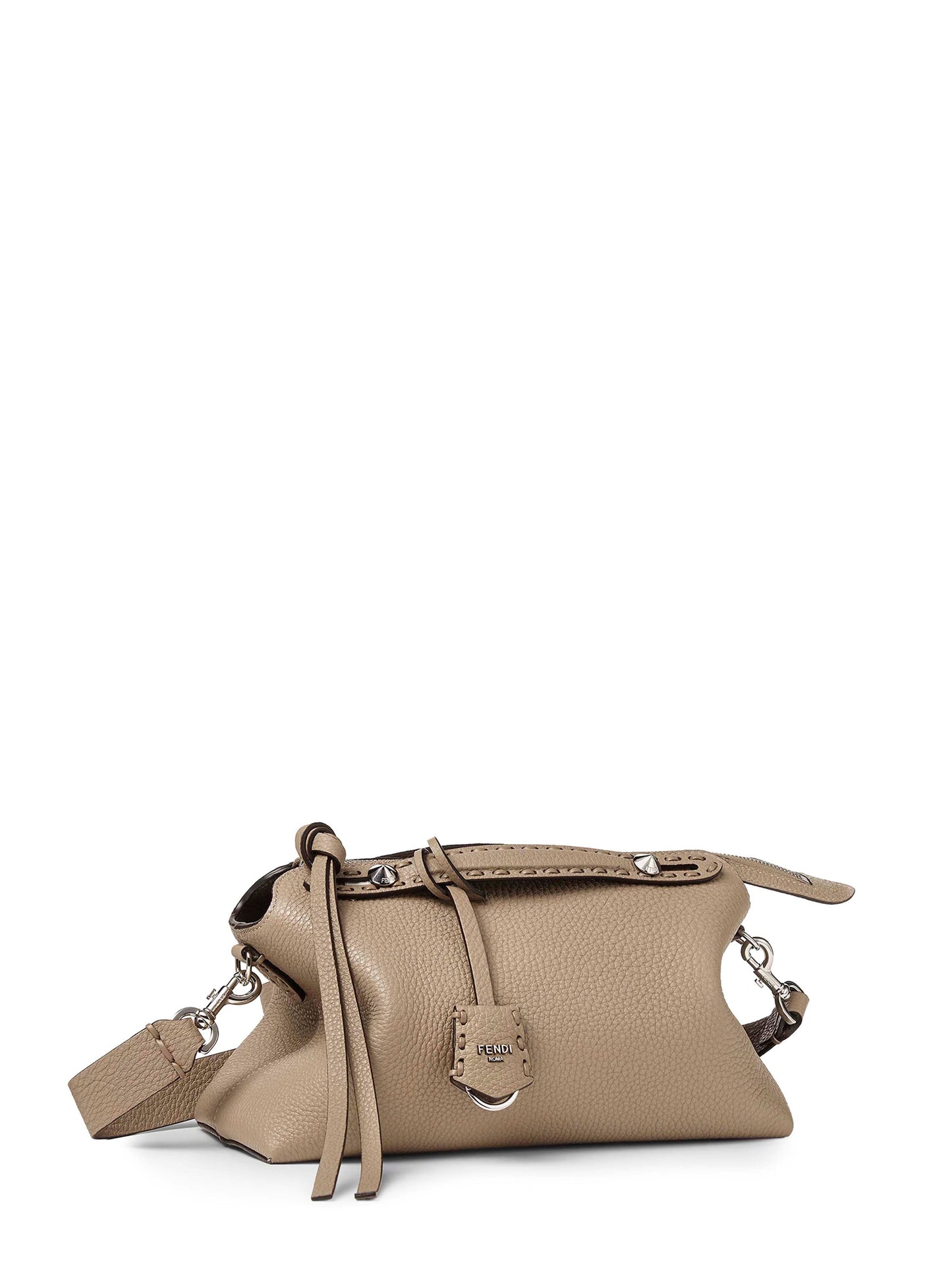 Fendi Women Dove Grey By The Way Selleria Medium Bag FENDI