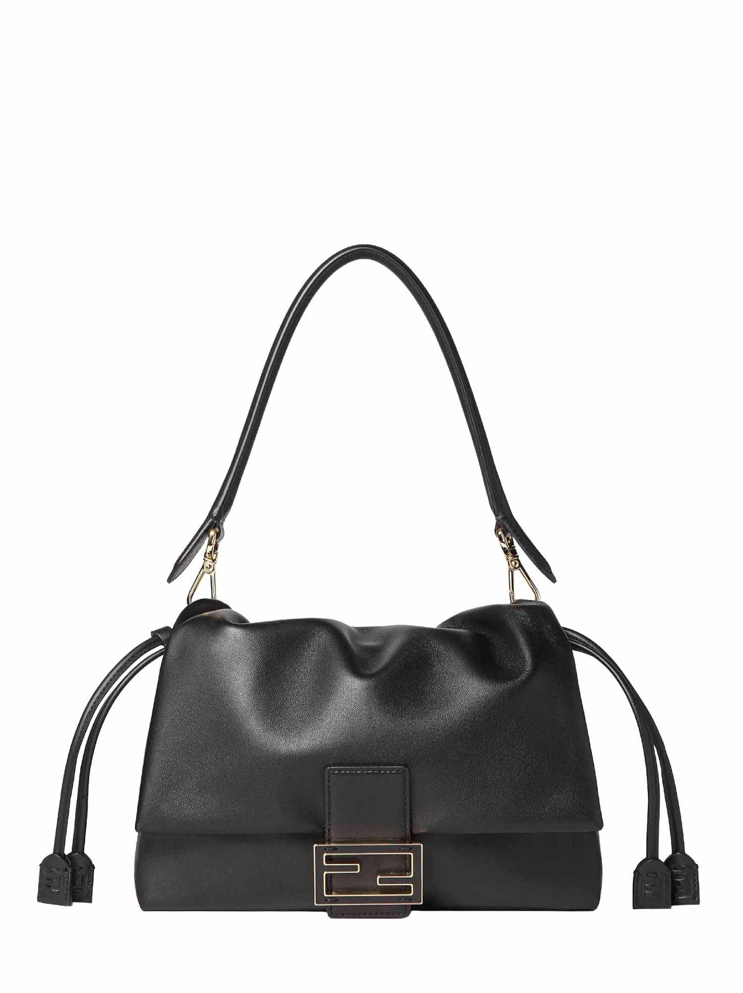 Fendi Women Black Medium Baguette Mamma Bag FENDI
