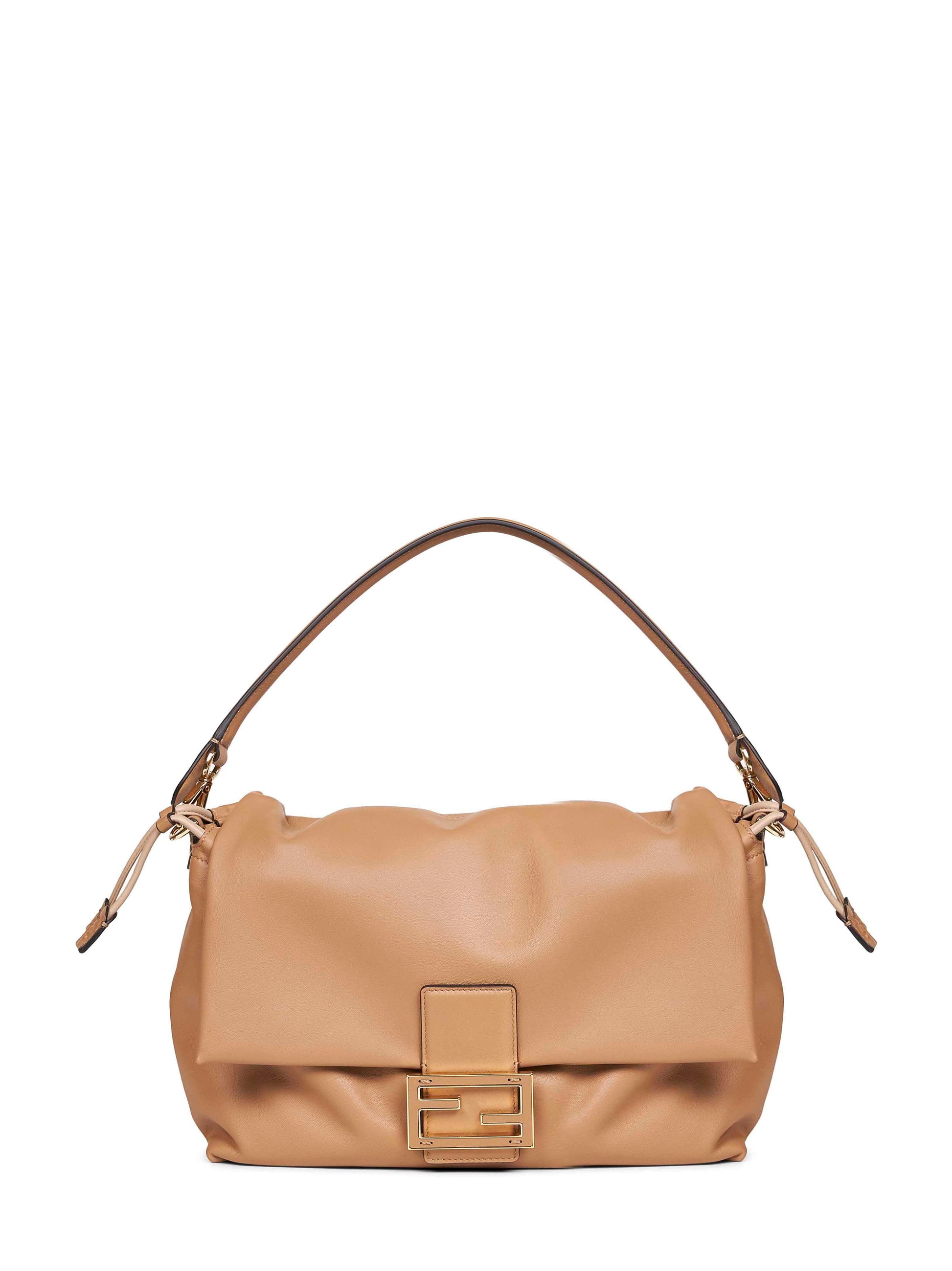 Fendi Women Cappuccino Mamma Baguette Large Handbag FENDI