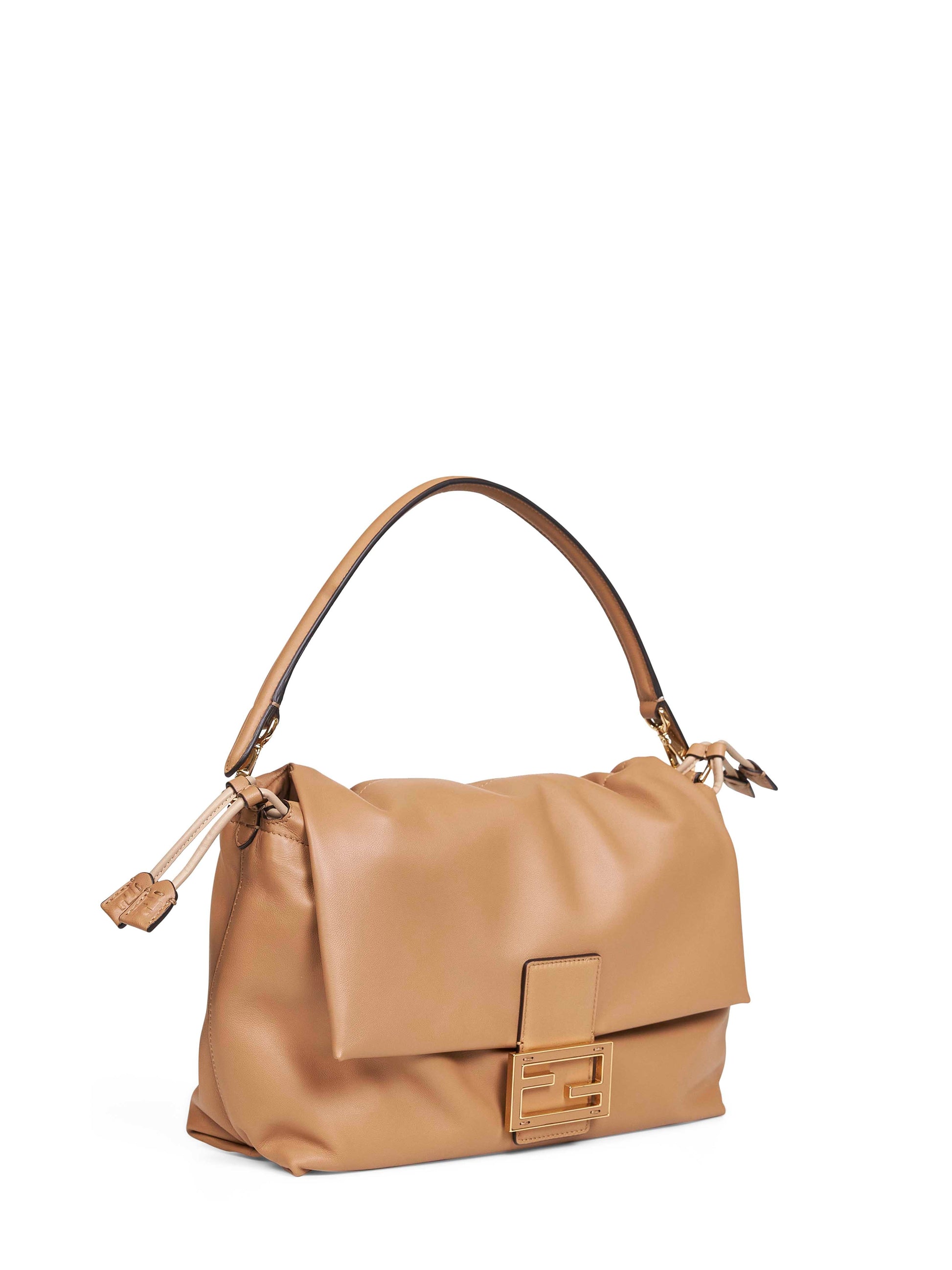 Fendi Women Cappuccino Mamma Baguette Large Handbag FENDI