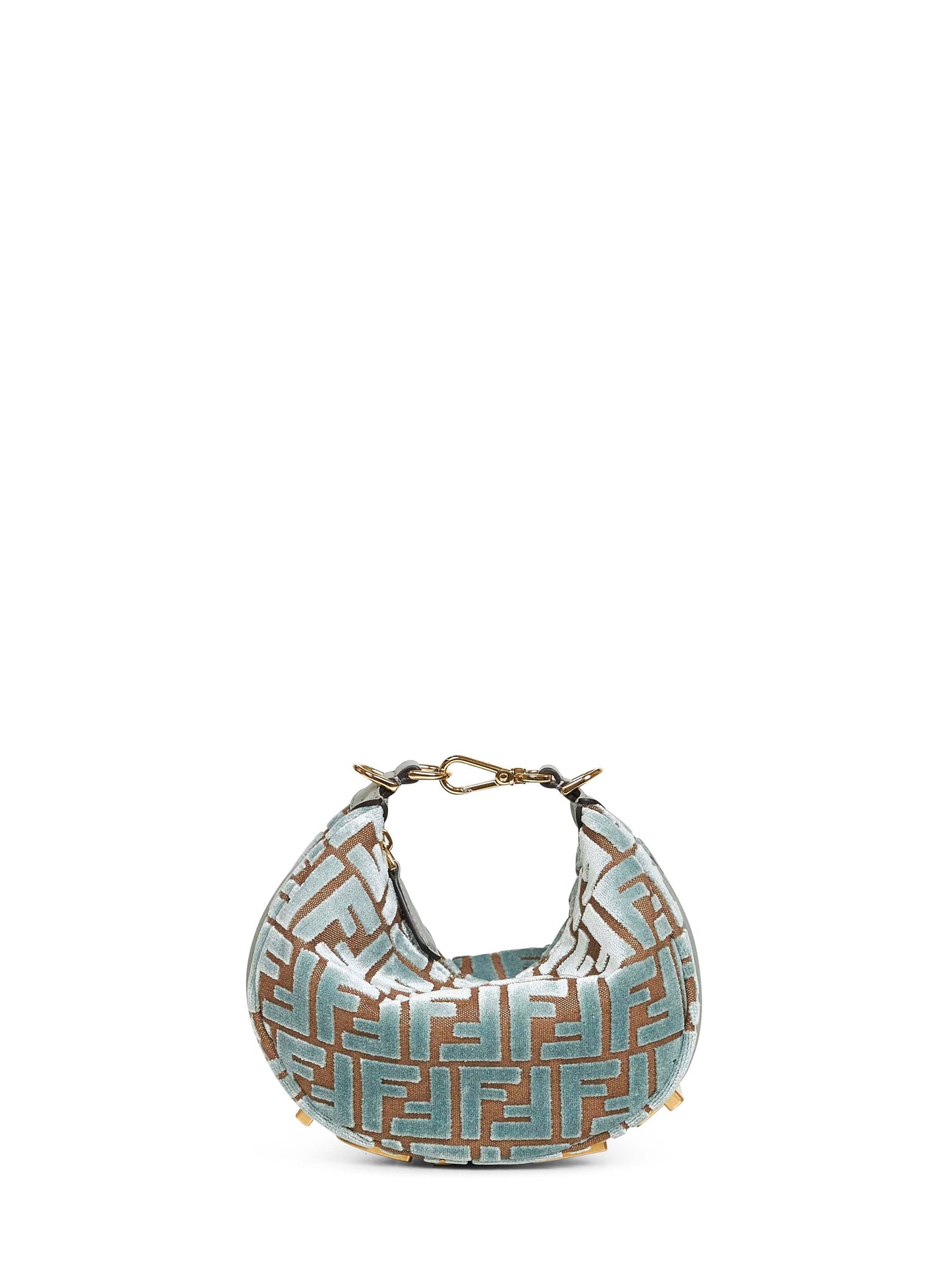 Fendi Women Matcha Green Fendigraphy Mini Minibag