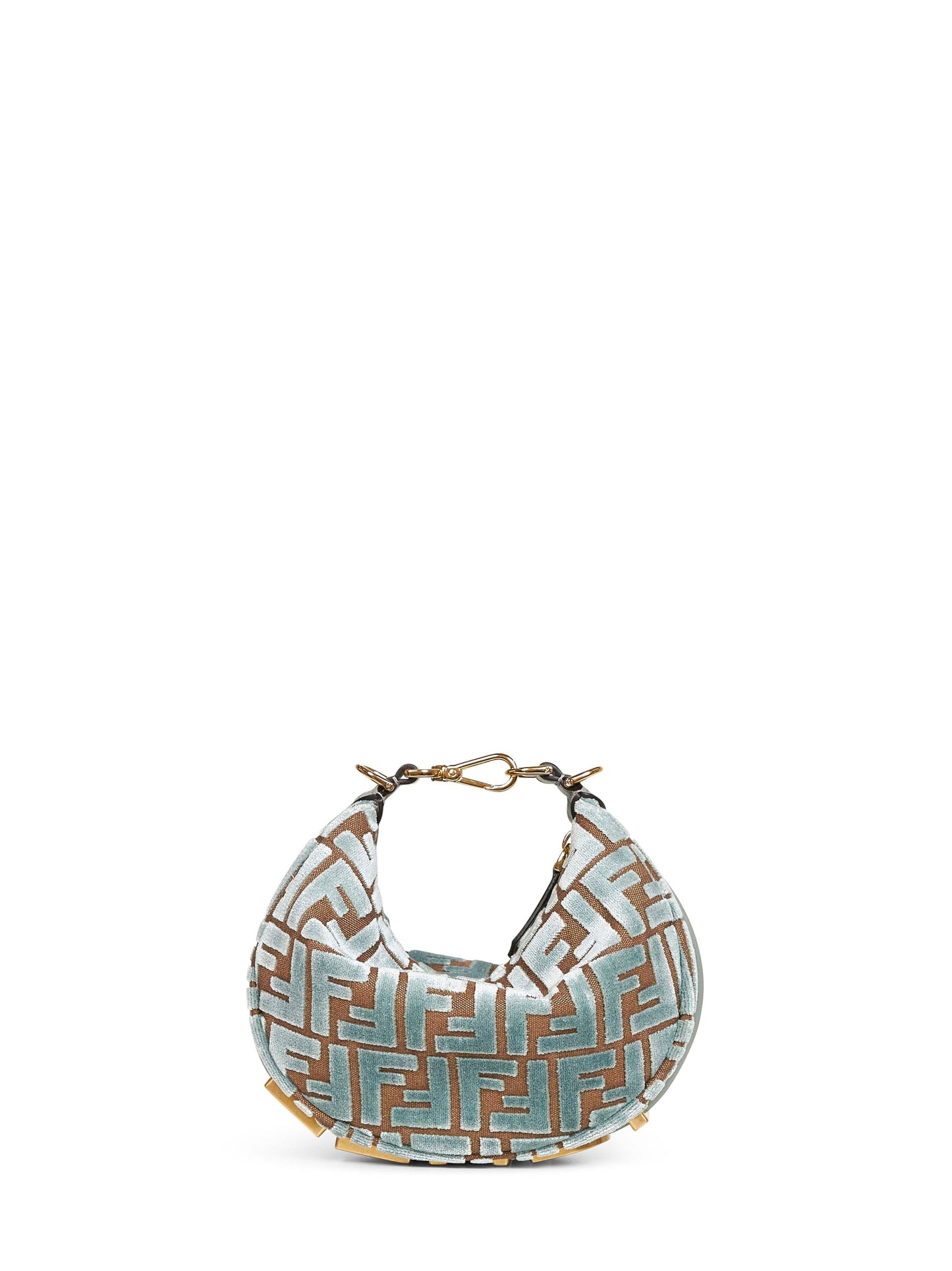 Fendi Women Matcha Green Fendigraphy Mini Minibag