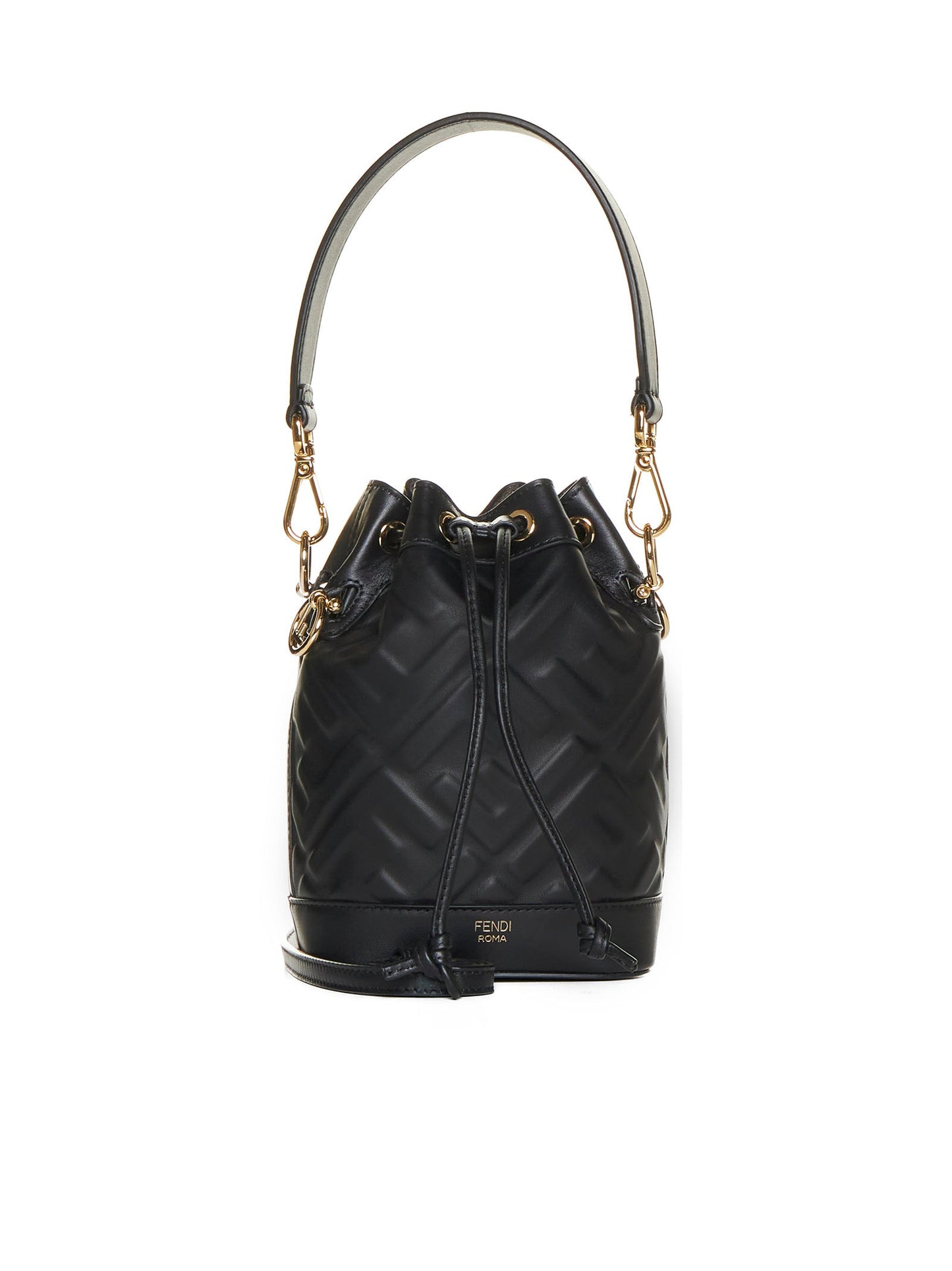Fendi Women Mon Tresor Ff Leather Mini Bag FENDI