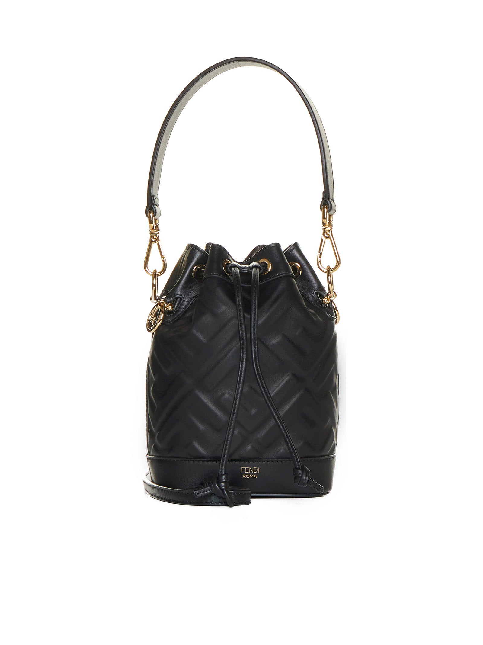 Fendi Women Mon Tresor Ff Leather Mini Bag FENDI