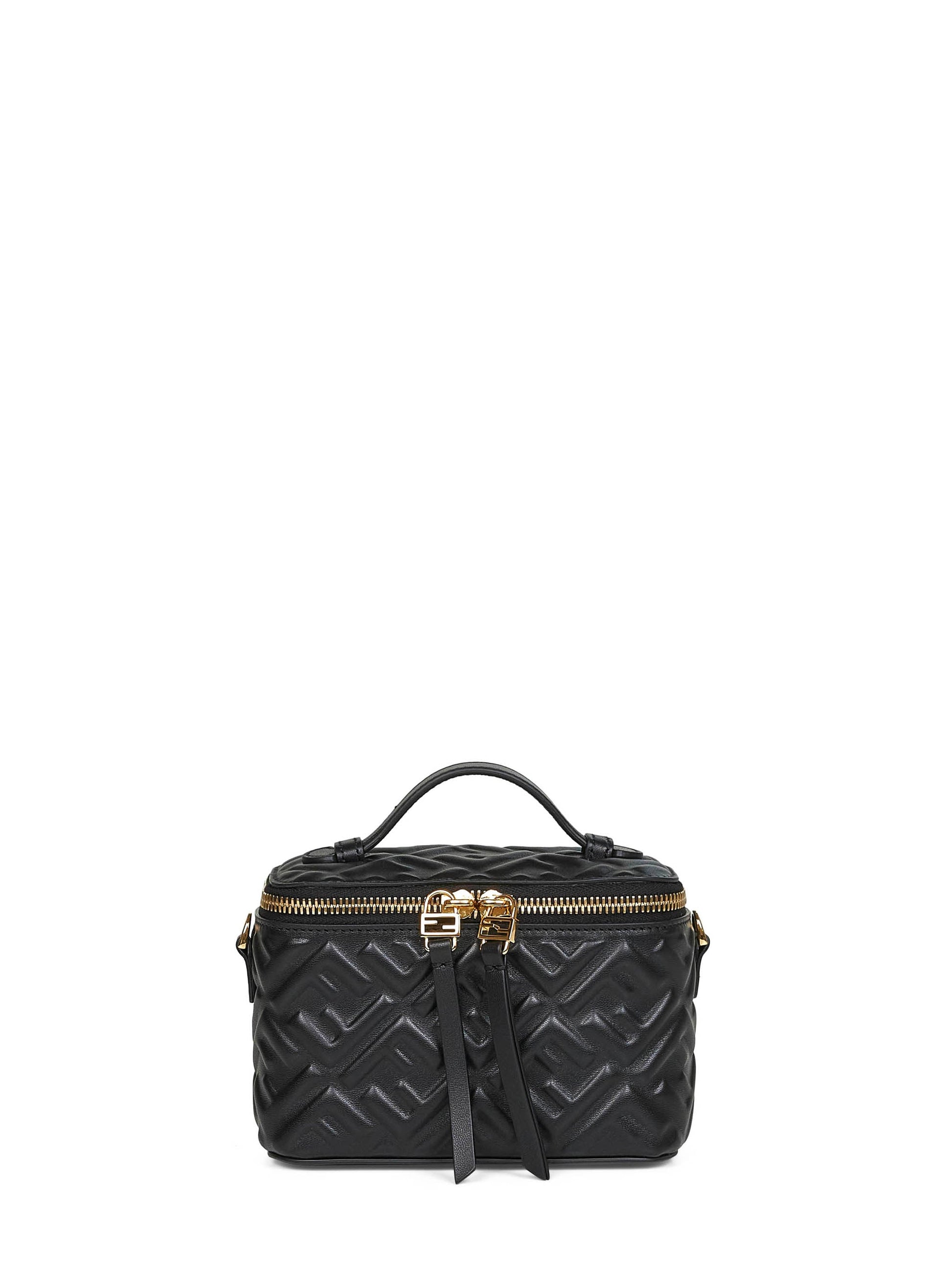 Fendi Women Black Fendi Vanity Mini Bag FENDI