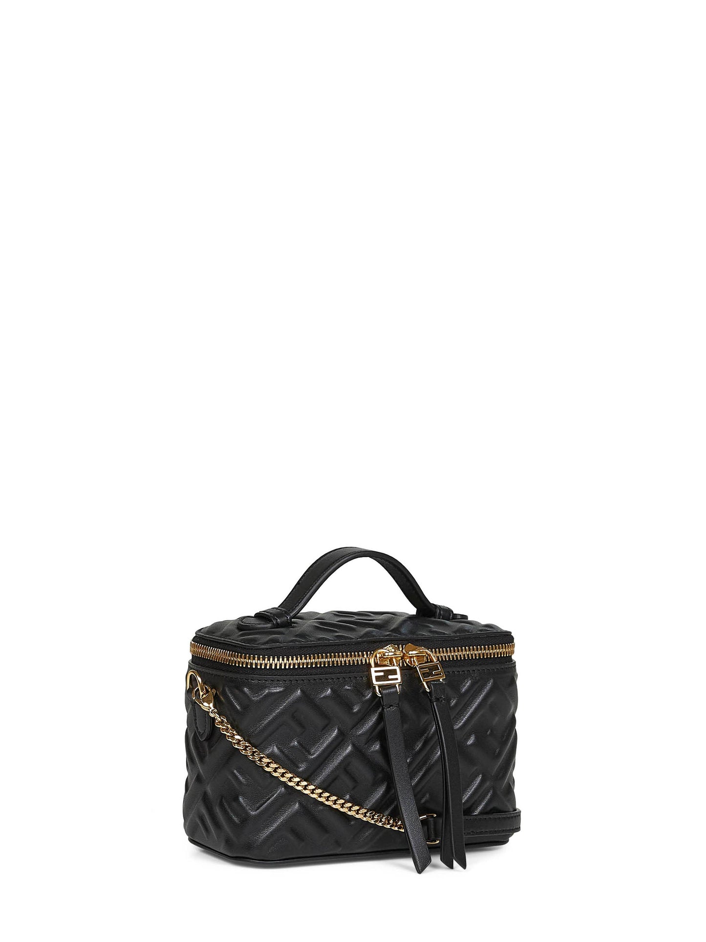 Fendi Women Black Fendi Vanity Mini Bag FENDI