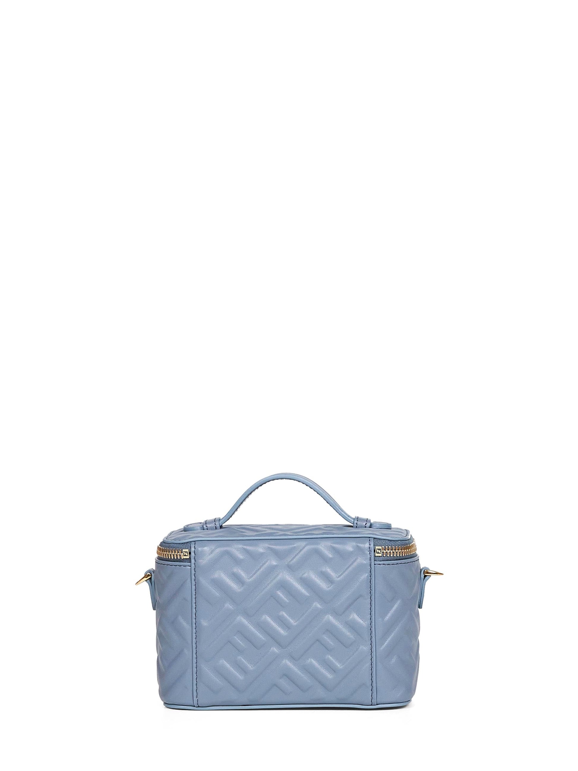 Fendi Women Mercury Blue Fendi Vanity Mini Bag FENDI