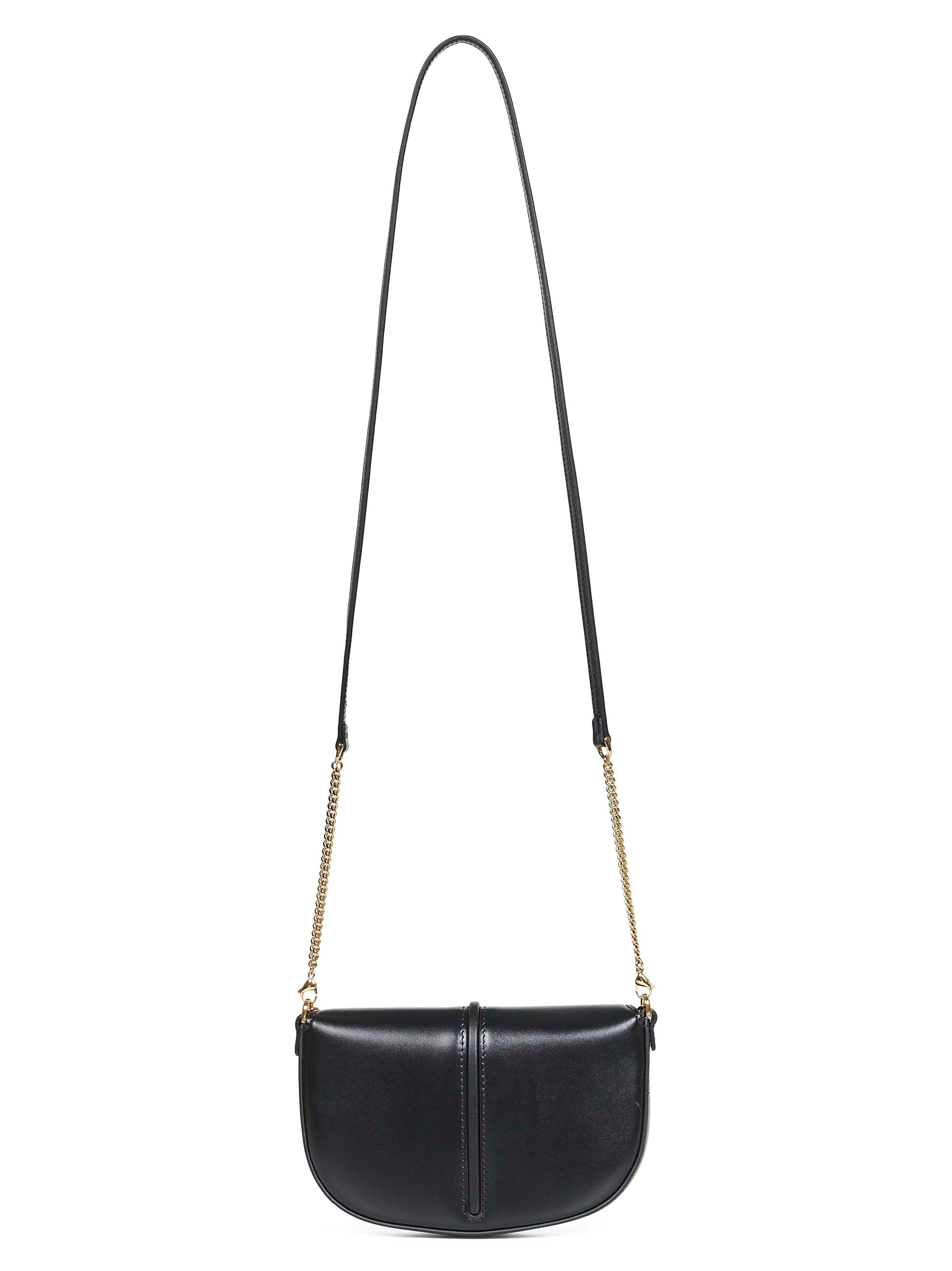 Fendi Women Black Fendigraphy Wallet On Chain Wallet FENDI