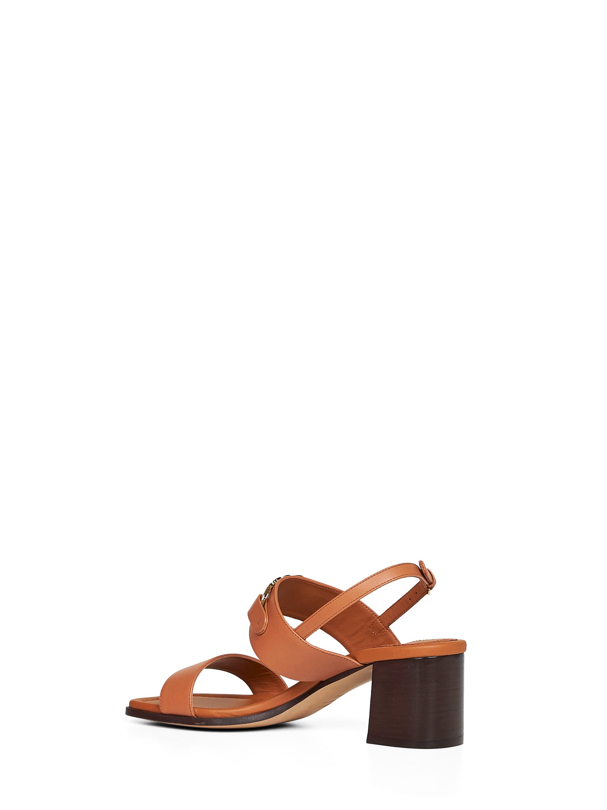Ferragamo Women Tan Gancini Ornament Sandals FERRAGAMO