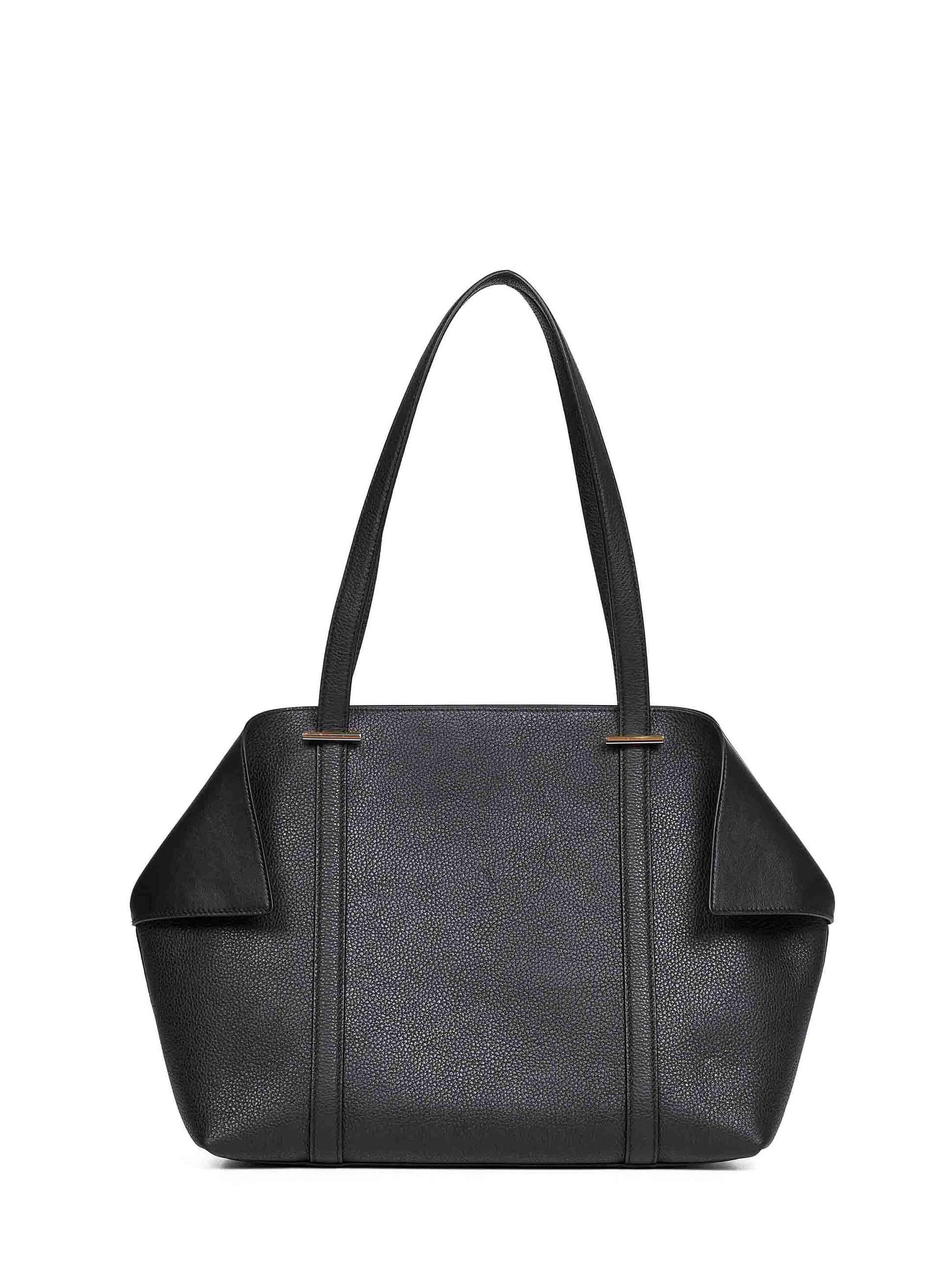 Ferragamo Women Black Scarf Folded Tote Bag (M) FERRAGAMO