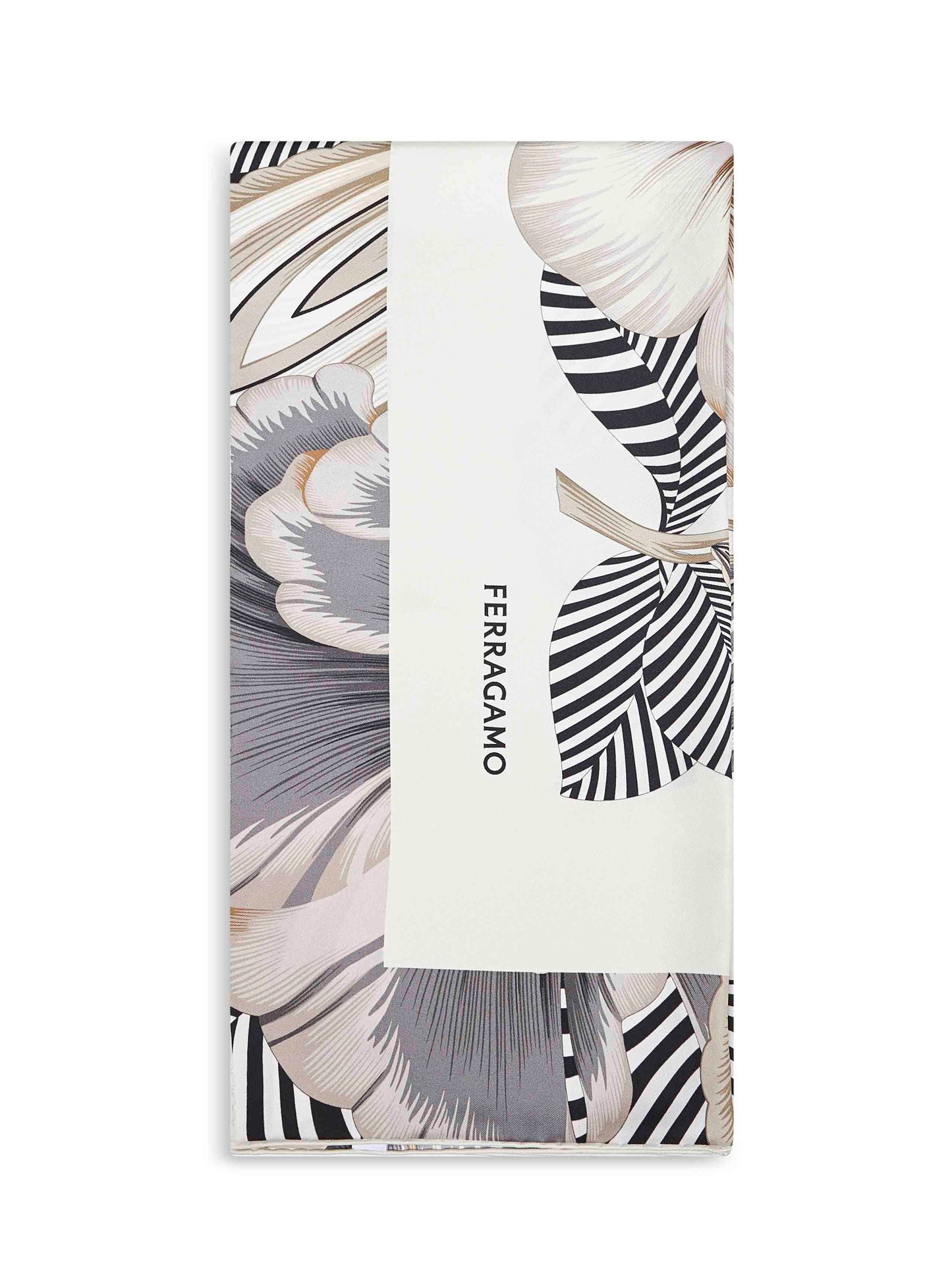 Ferragamo Women Brezza Print Silk Twill Scarf FERRAGAMO