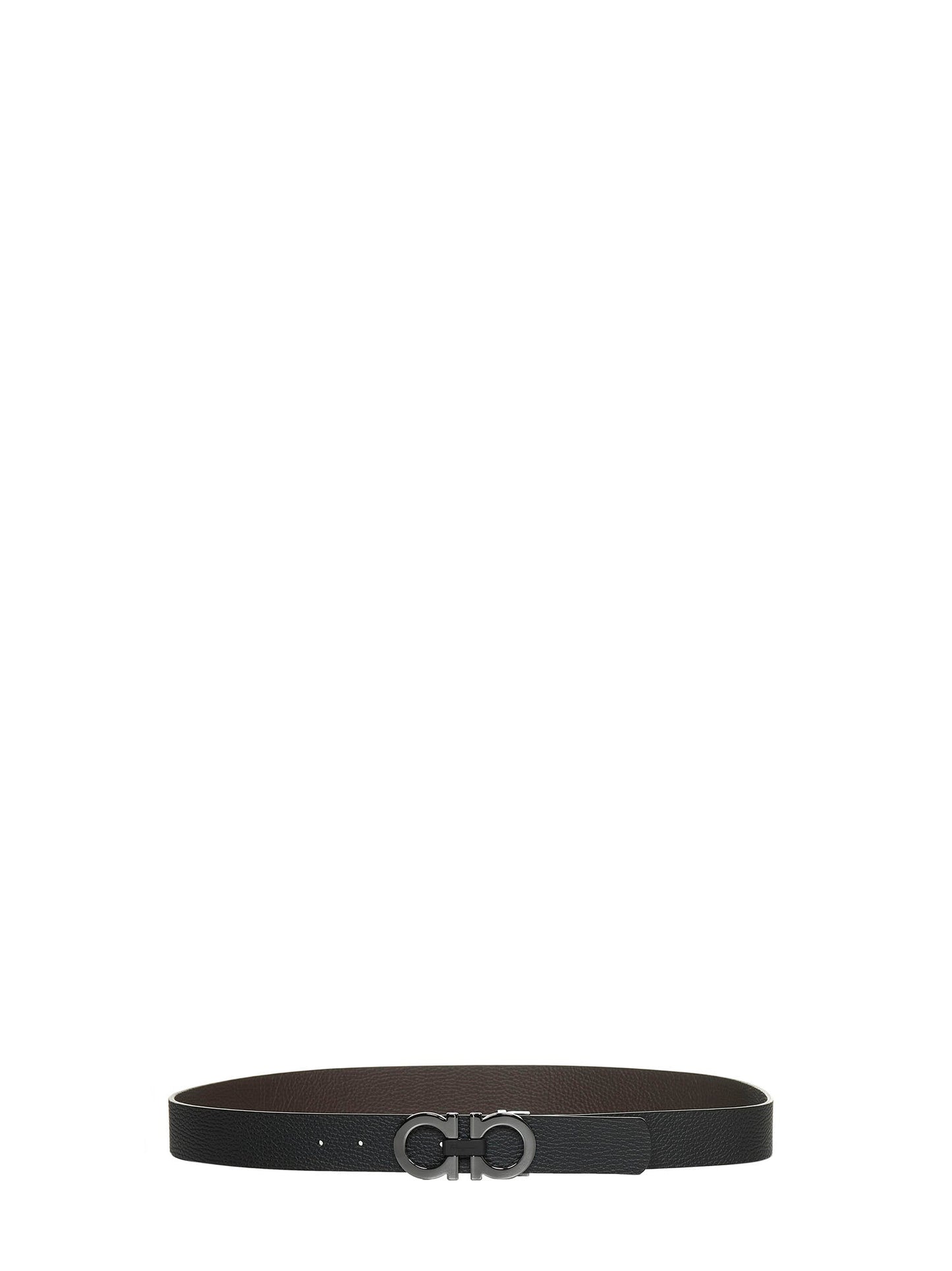Ferragamo Men Reversible Gancini Leather Belt FERRAGAMO