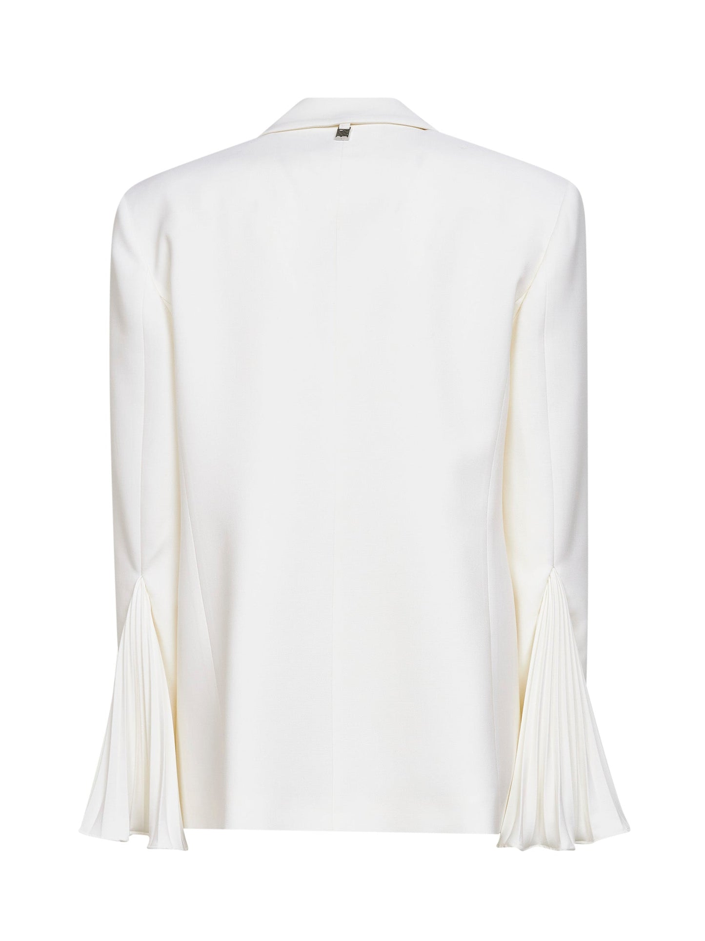 Giuseppe Di Morabito Women White Virgin Wool Double-Breasted Blazer GIUSEPPE DI MORABITO