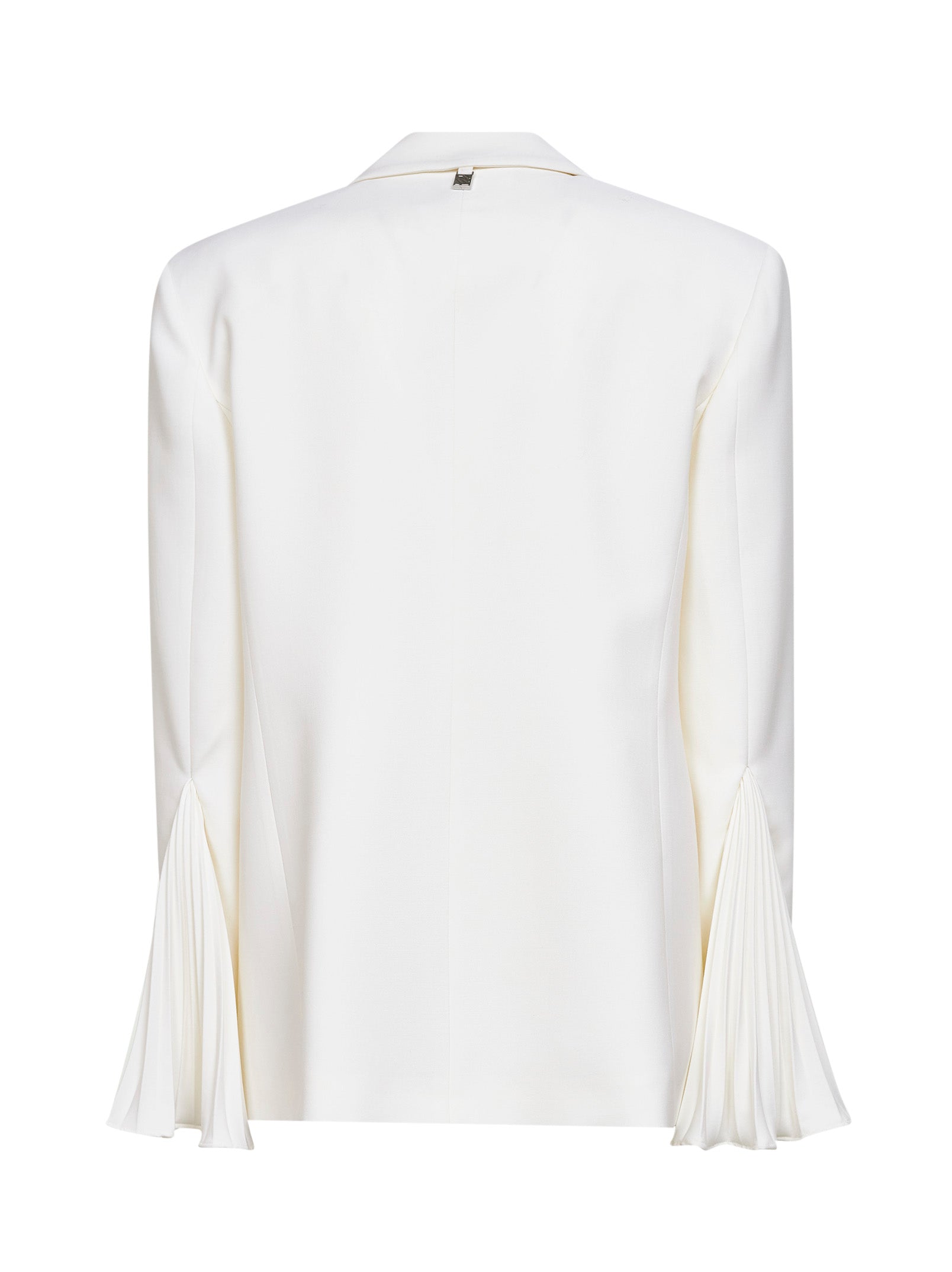 Giuseppe Di Morabito Women White Virgin Wool Double-Breasted Blazer GIUSEPPE DI MORABITO
