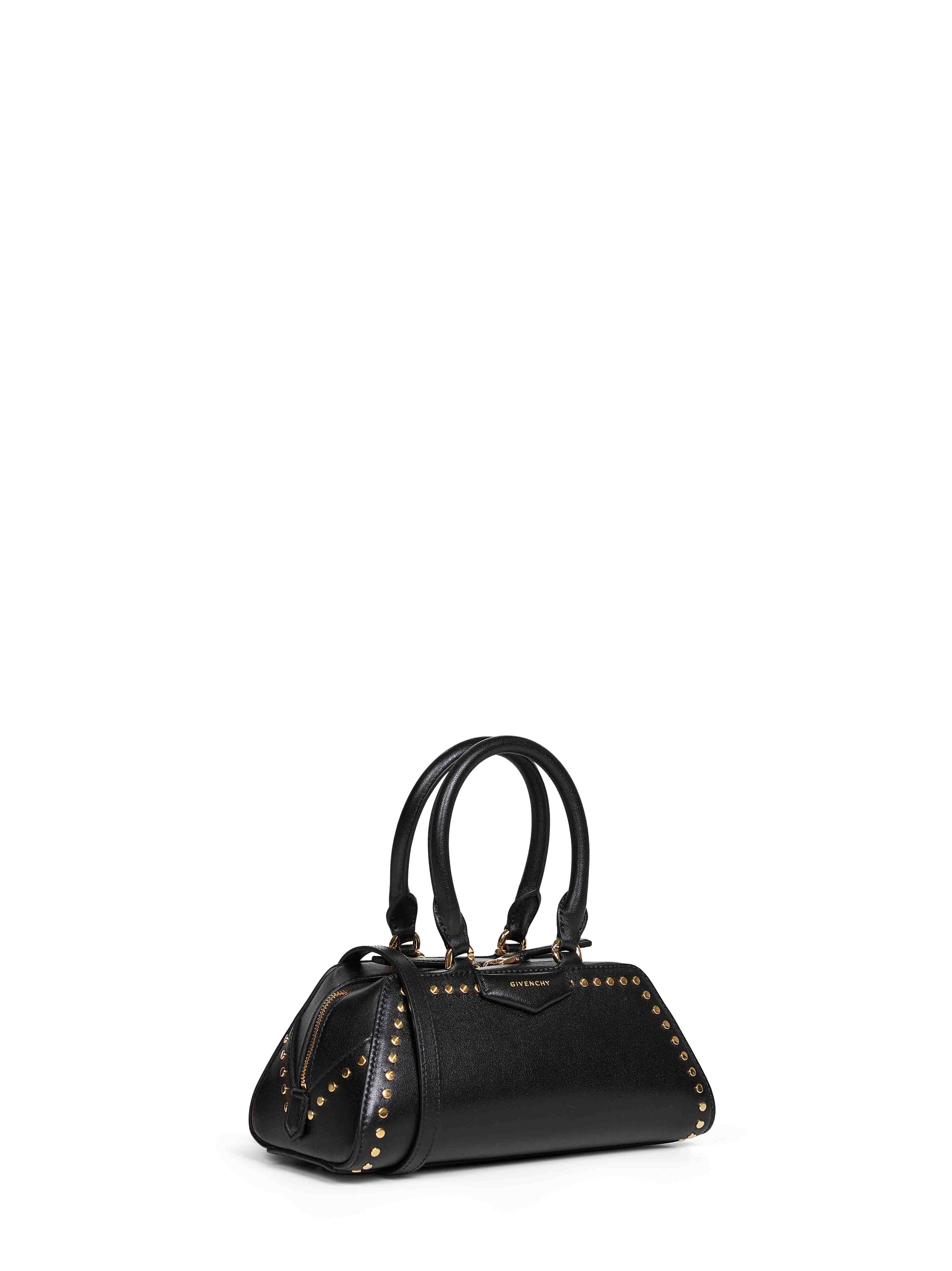 Givenchy Women Black Antigona East-West Mini Handbag GIVENCHY
