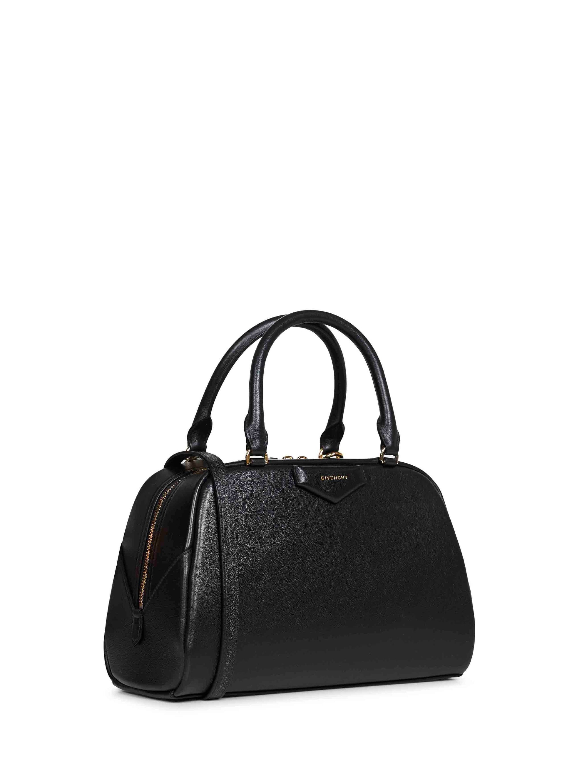 Givenchy Women Black Antigona East-West Soft Medium Handbag GIVENCHY