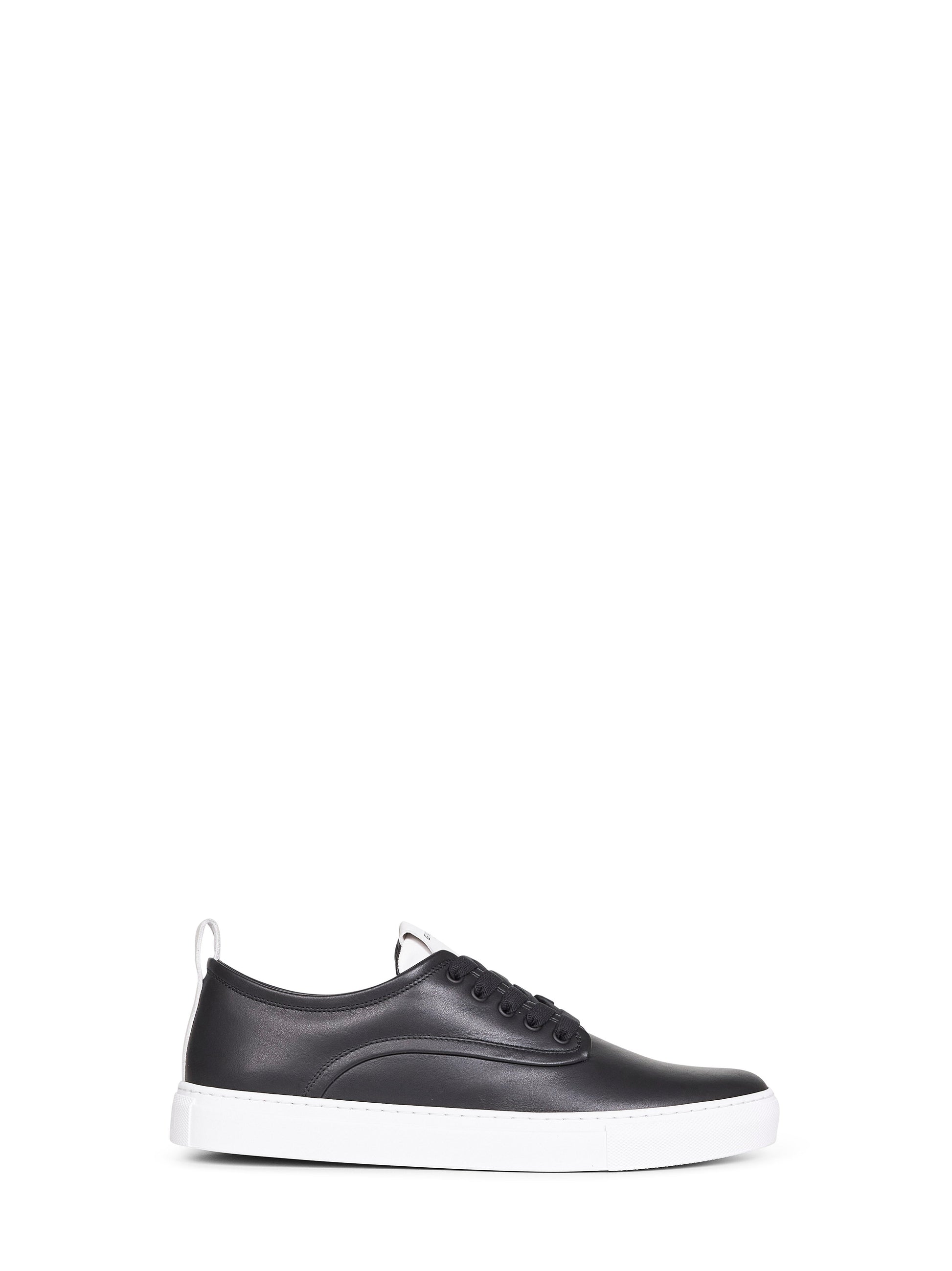Givenchy Men Black Calf Leather New City Sneakers GIVENCHY