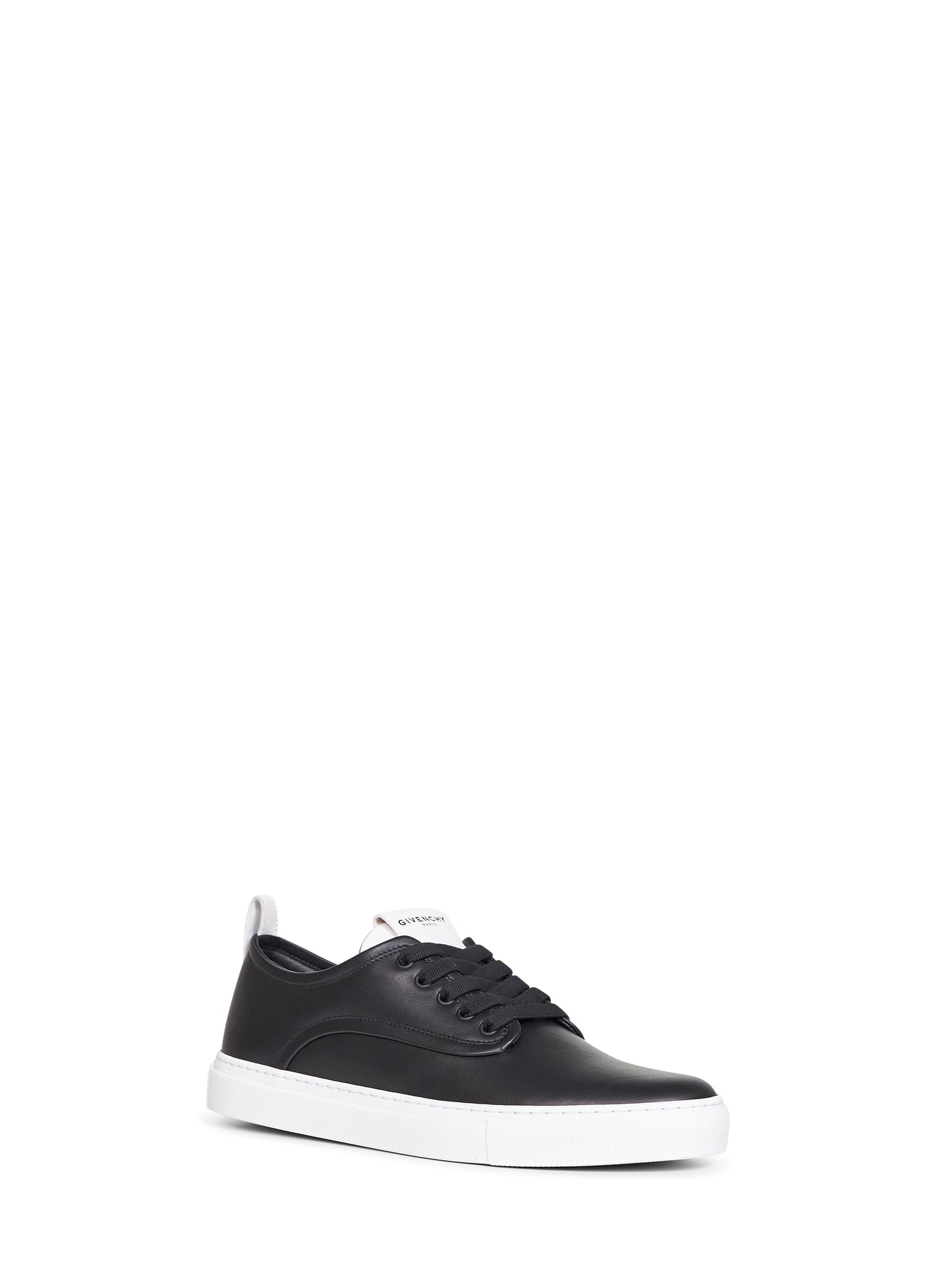 Givenchy Men Black Calf Leather New City Sneakers GIVENCHY