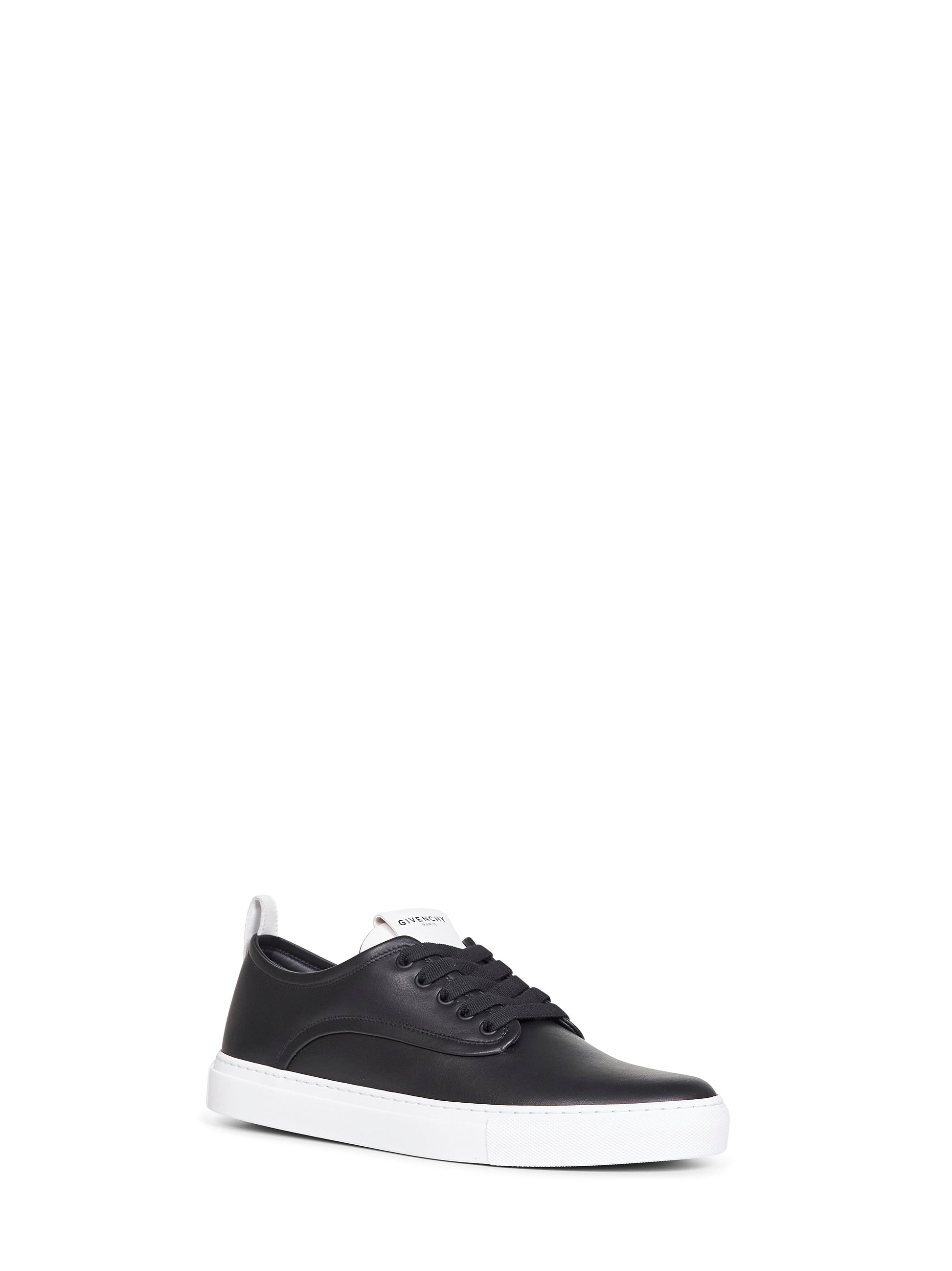 Givenchy Men Black Calf Leather New City Sneakers GIVENCHY