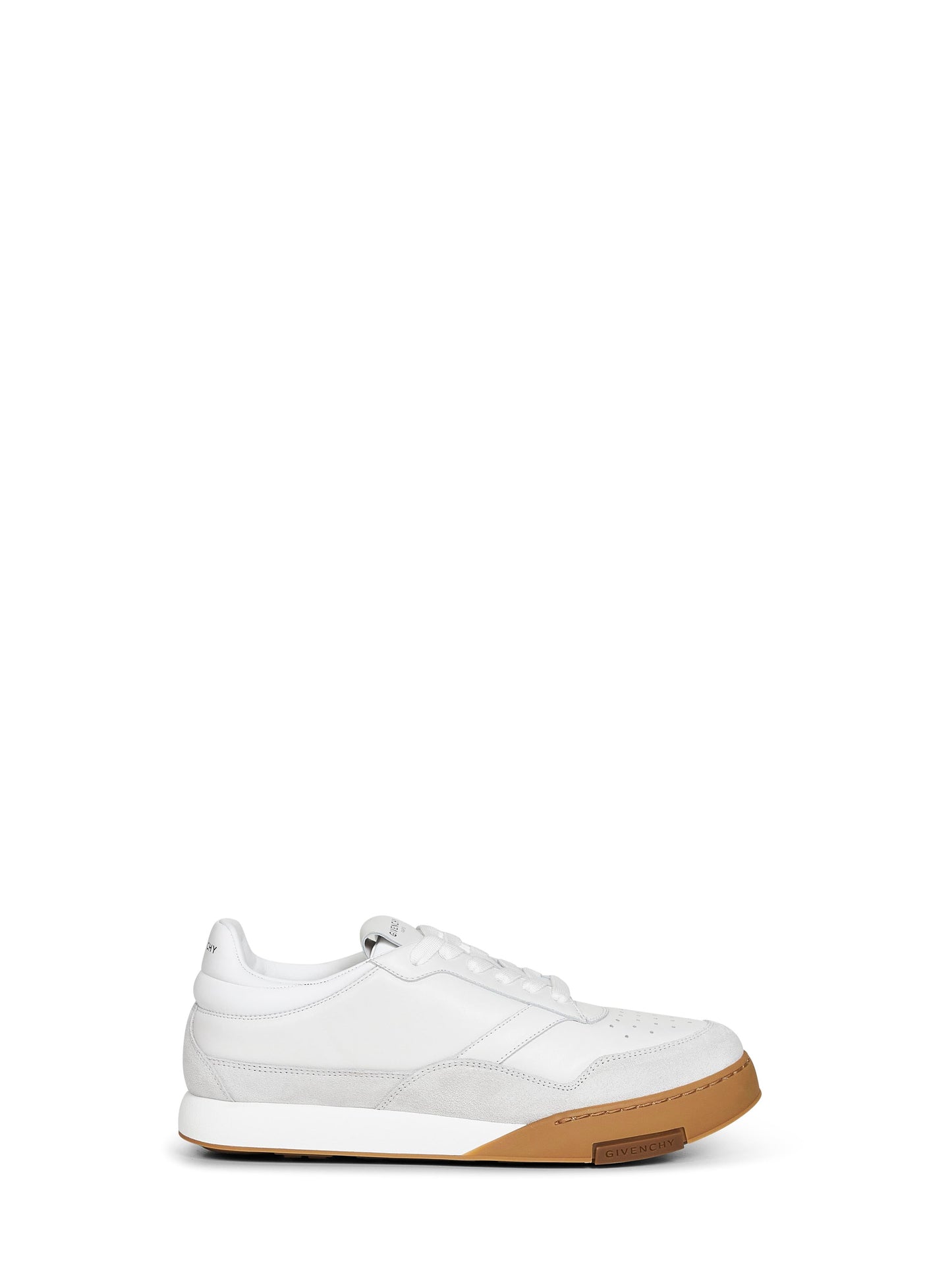 Givenchy Men White Leather Givenchy Yard Sneakers GIVENCHY
