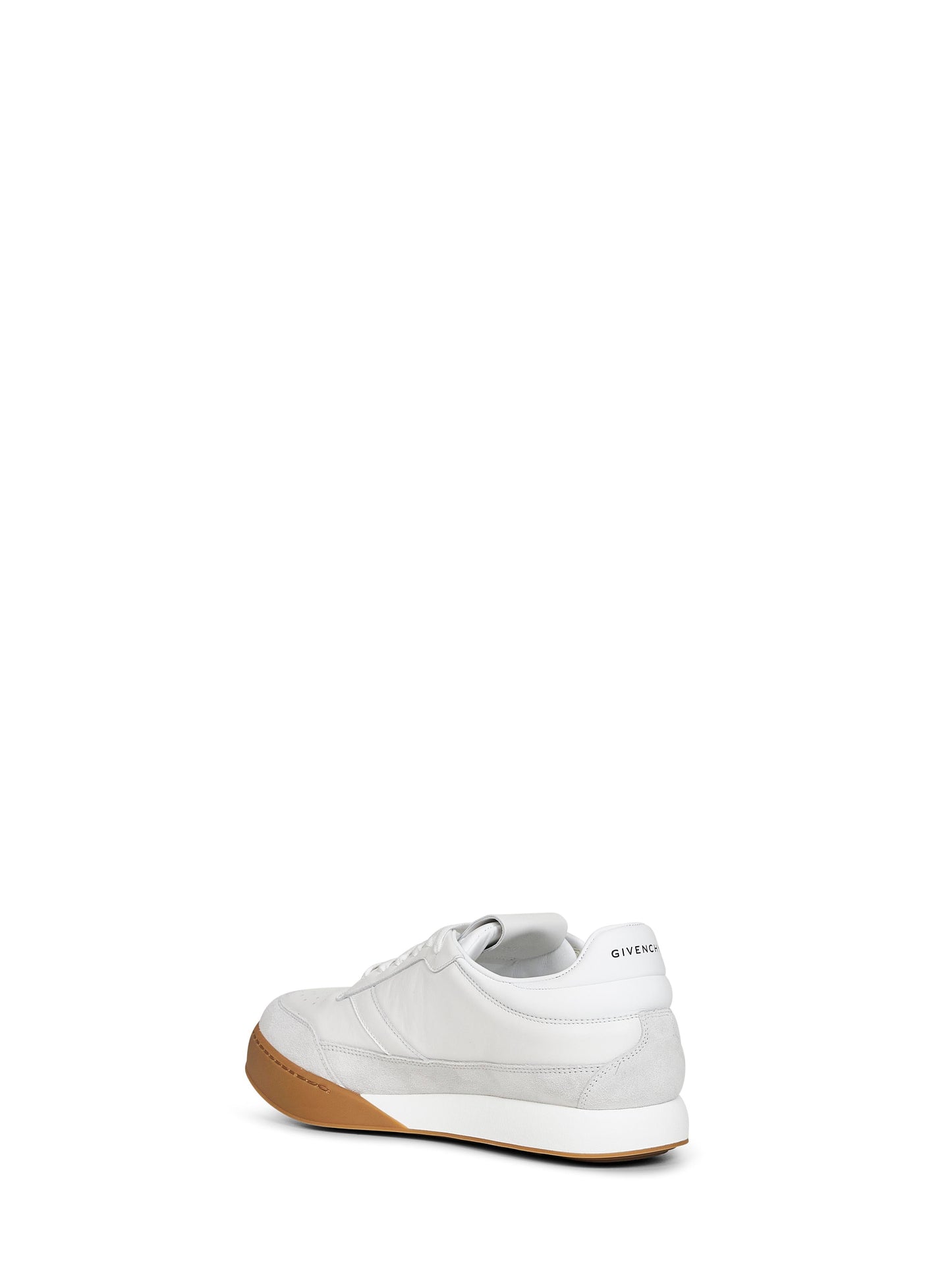 Givenchy Men White Leather Givenchy Yard Sneakers GIVENCHY