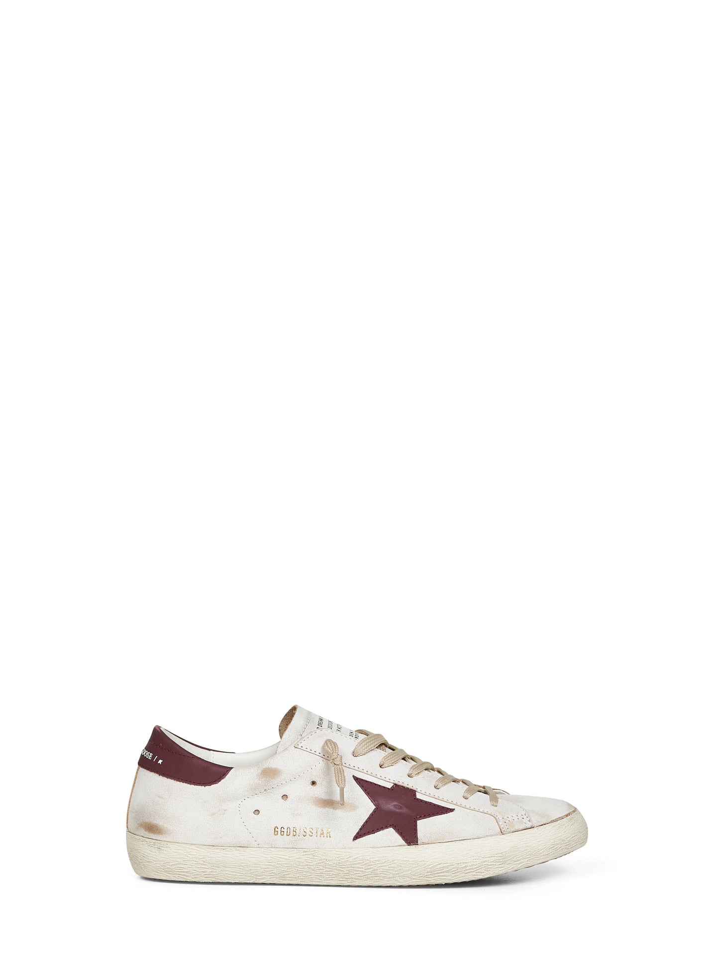 Golden Goose Men White Super-Star Sneakers GOLDEN GOOSE