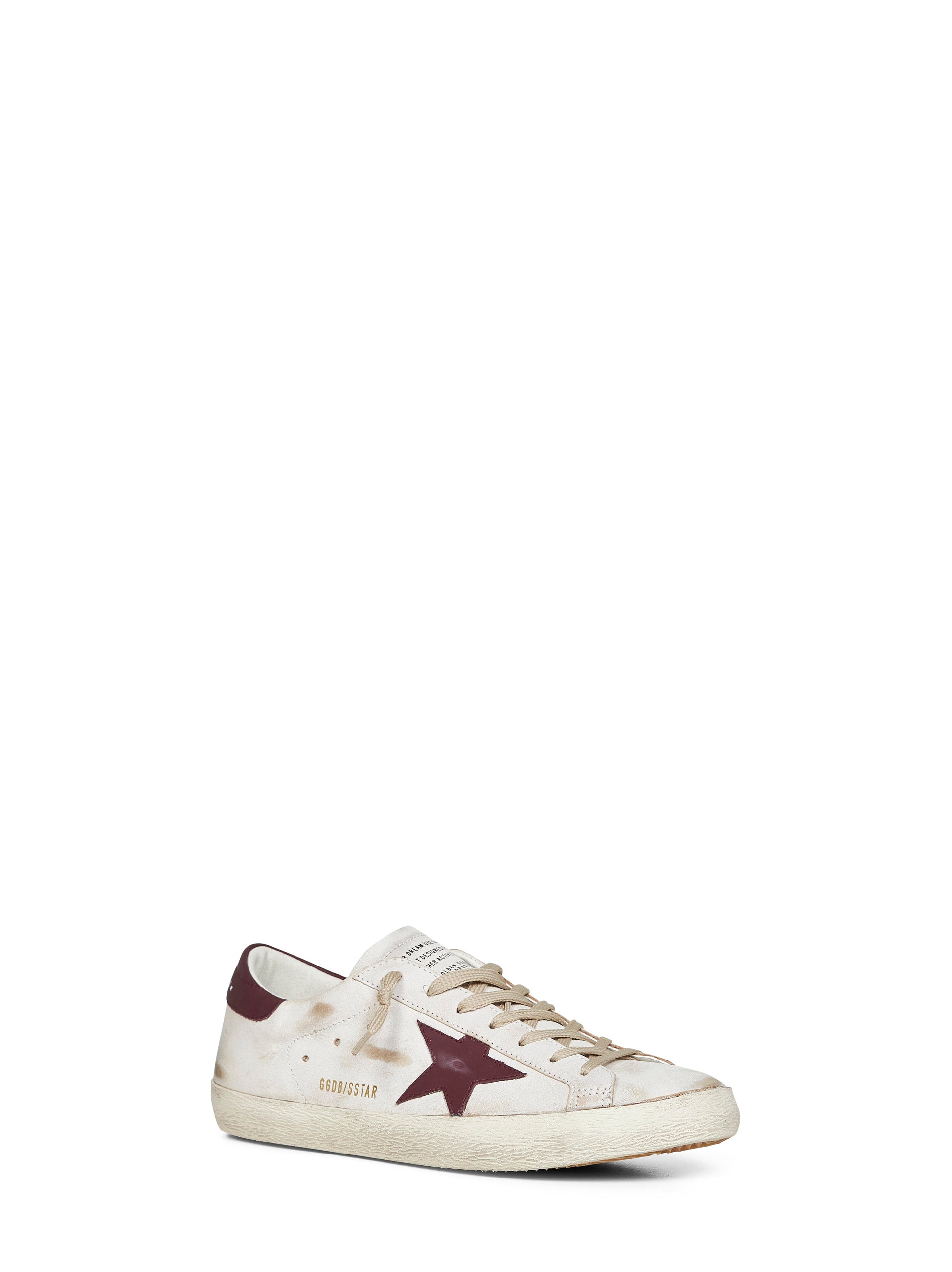 Golden Goose Men White Super-Star Sneakers GOLDEN GOOSE