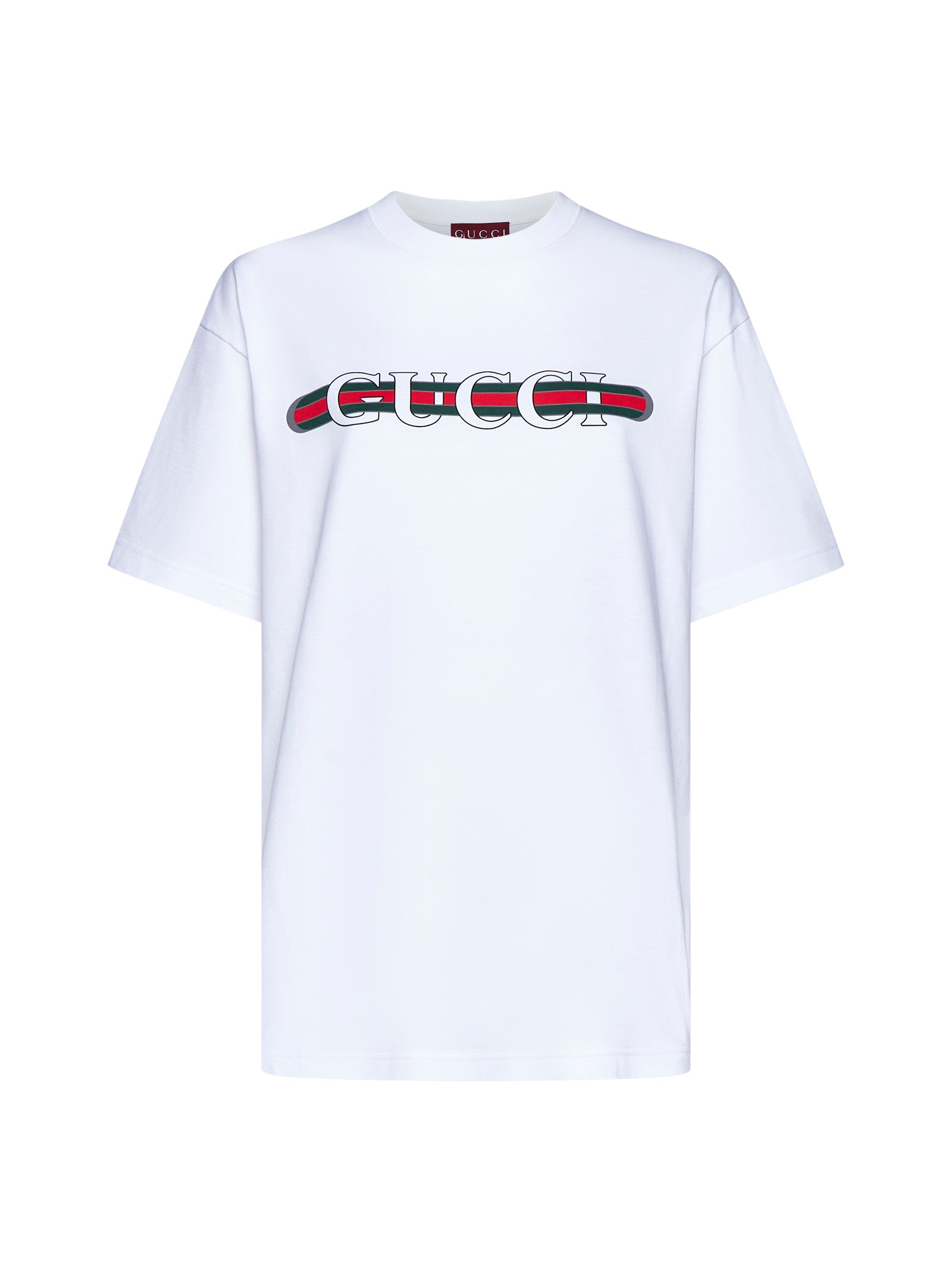 Gucci Women Printed Cotton Jersey T-Shirt GUCCI