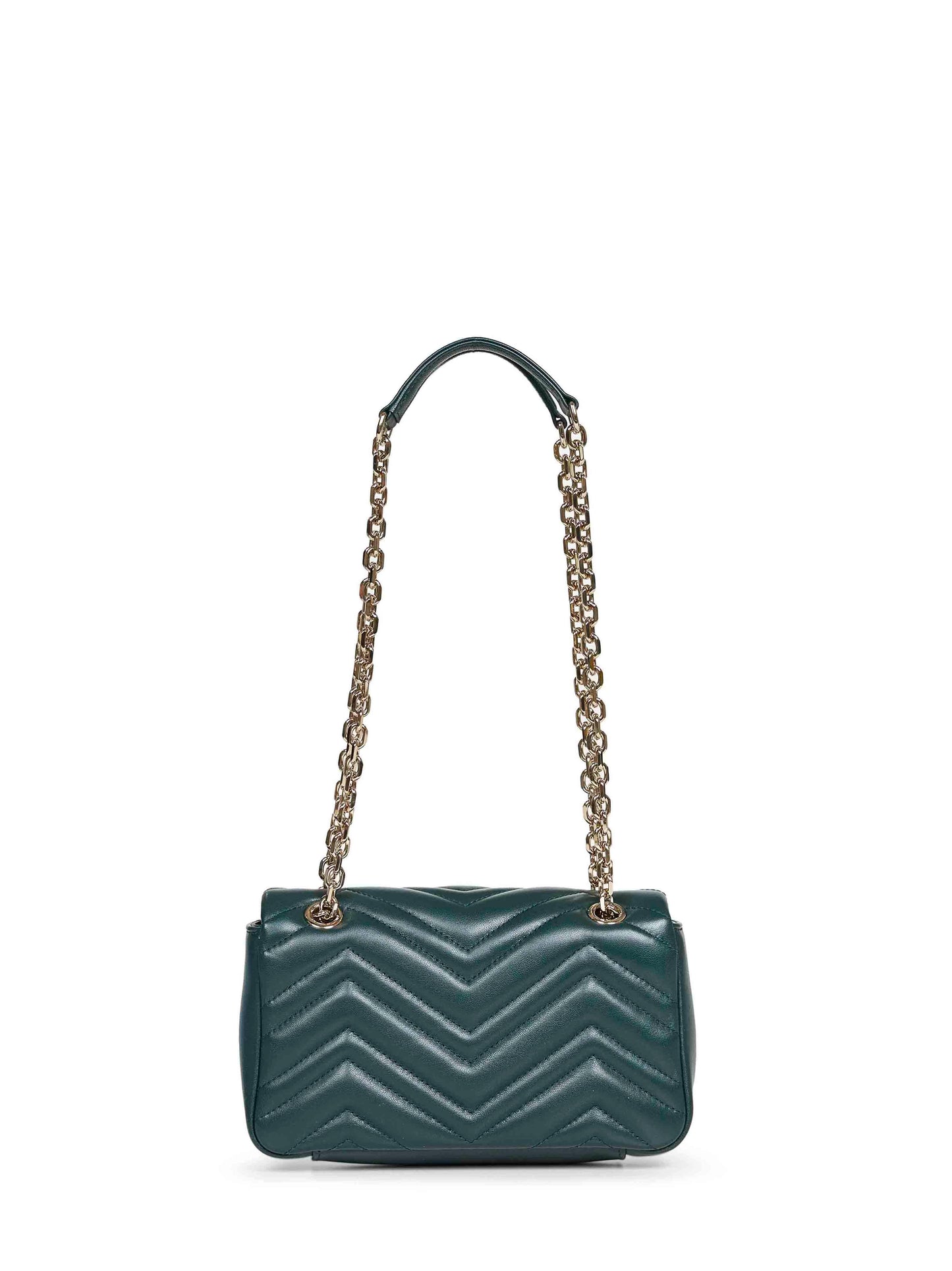 Gucci Women Green Gg Marmont Small Shoulder Bag GUCCI