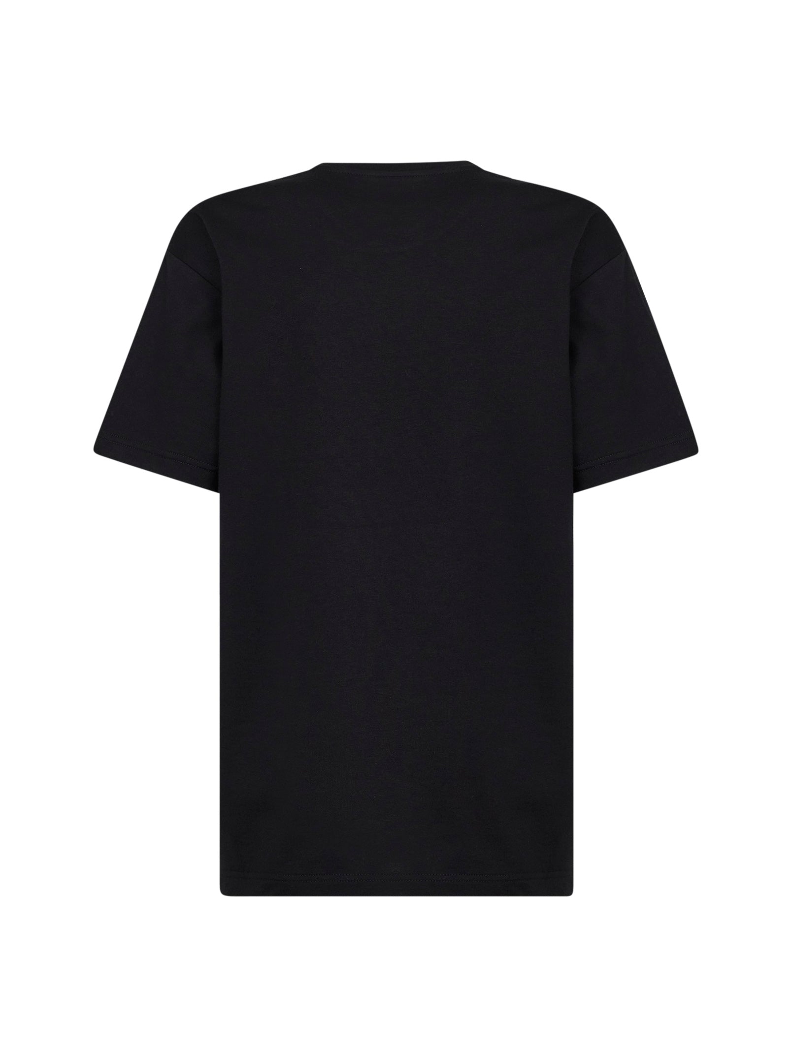 Gucci Women Black Cotton Jersey Embroidered T-Shirt GUCCI