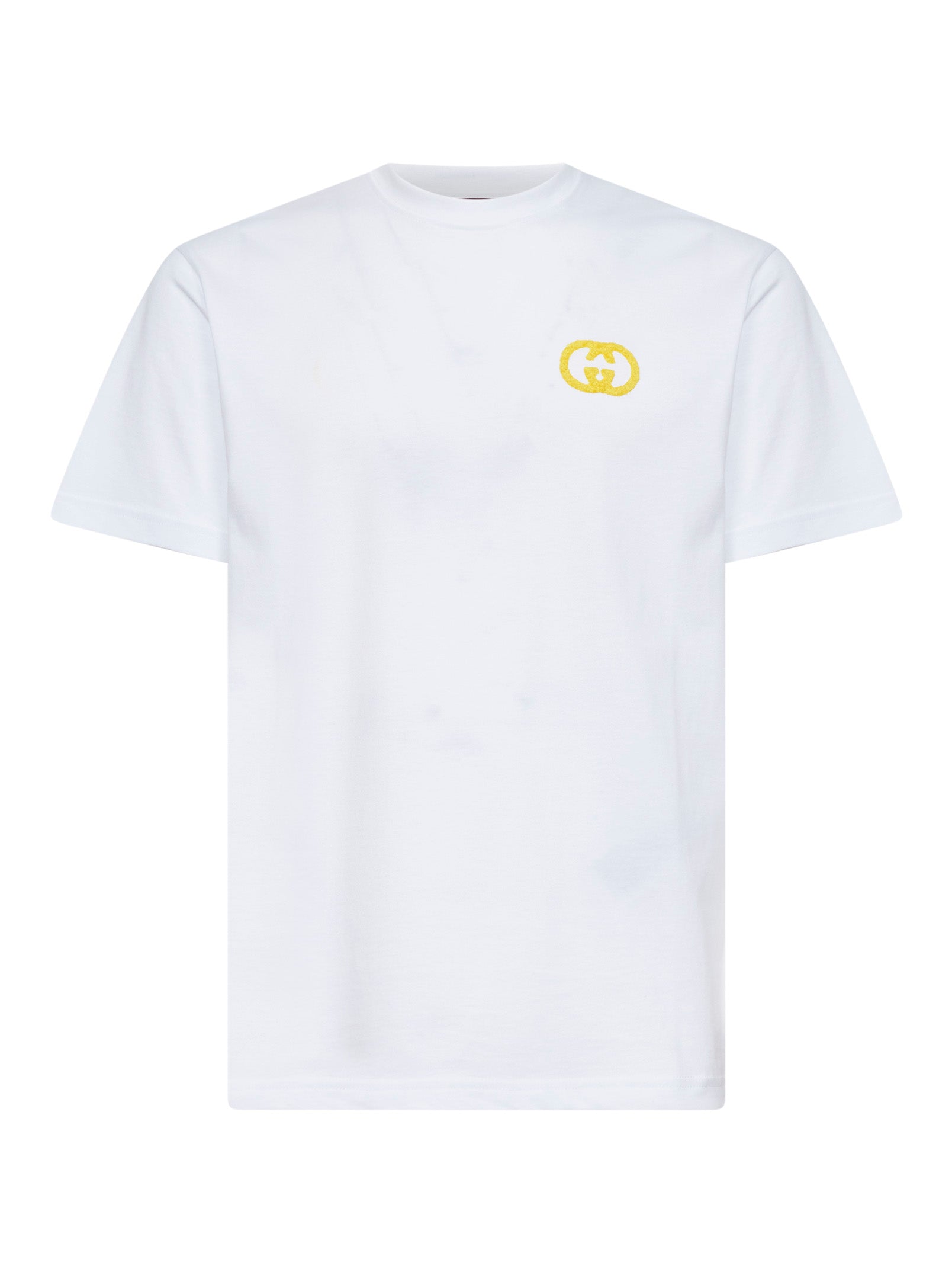 Gucci Women White Medium Cotton Jersey T-Shirt GUCCI
