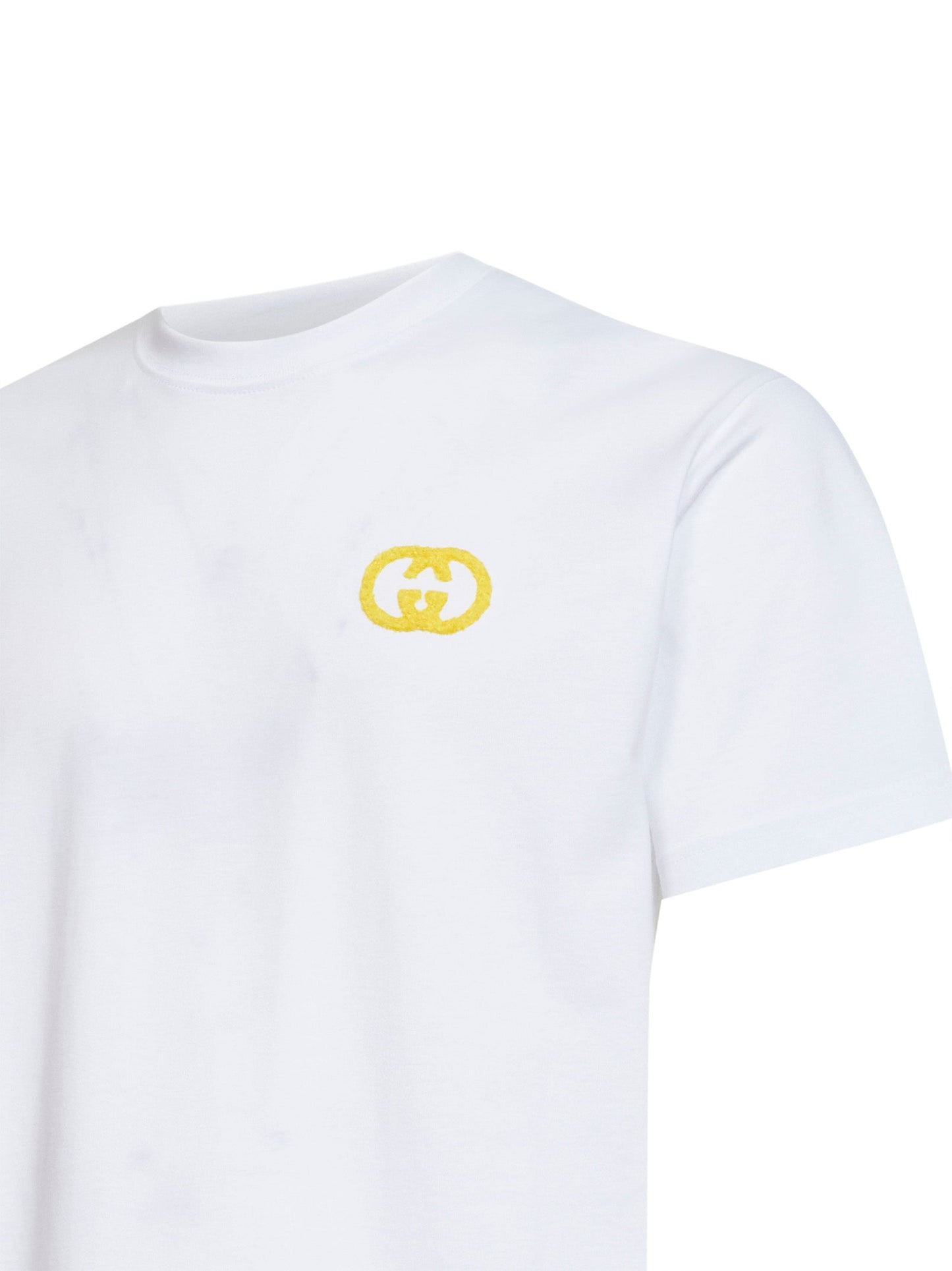 Gucci Women White Medium Cotton Jersey T-Shirt GUCCI