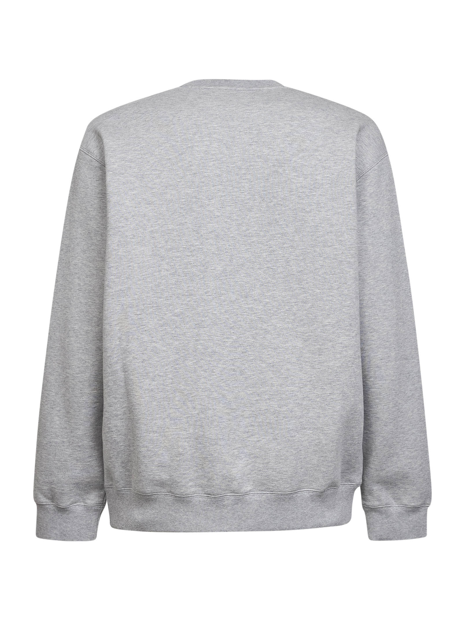 Gucci Men Melange Grey Cotton Printed Sweatshirt GUCCI