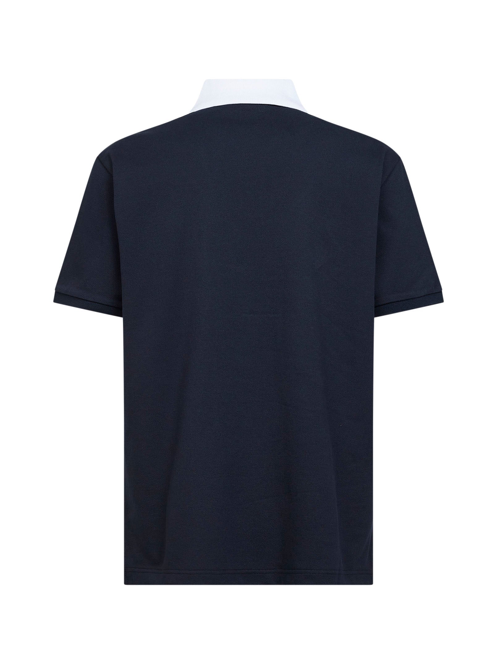 Gucci Men Blue Stretch Cotton Pique Polo Shirt GUCCI