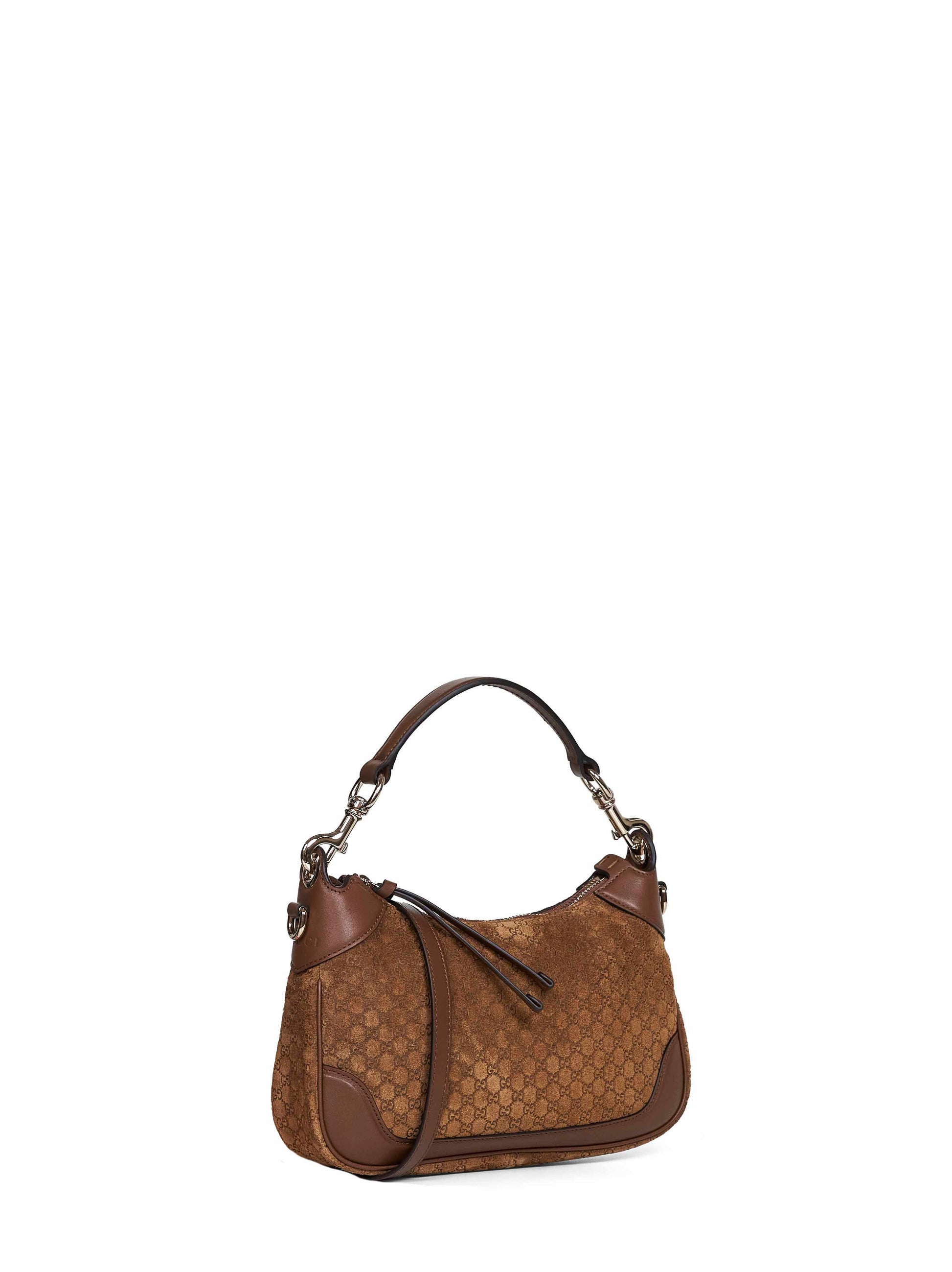 Gucci Women Brown Gucci B Small Handbag GUCCI