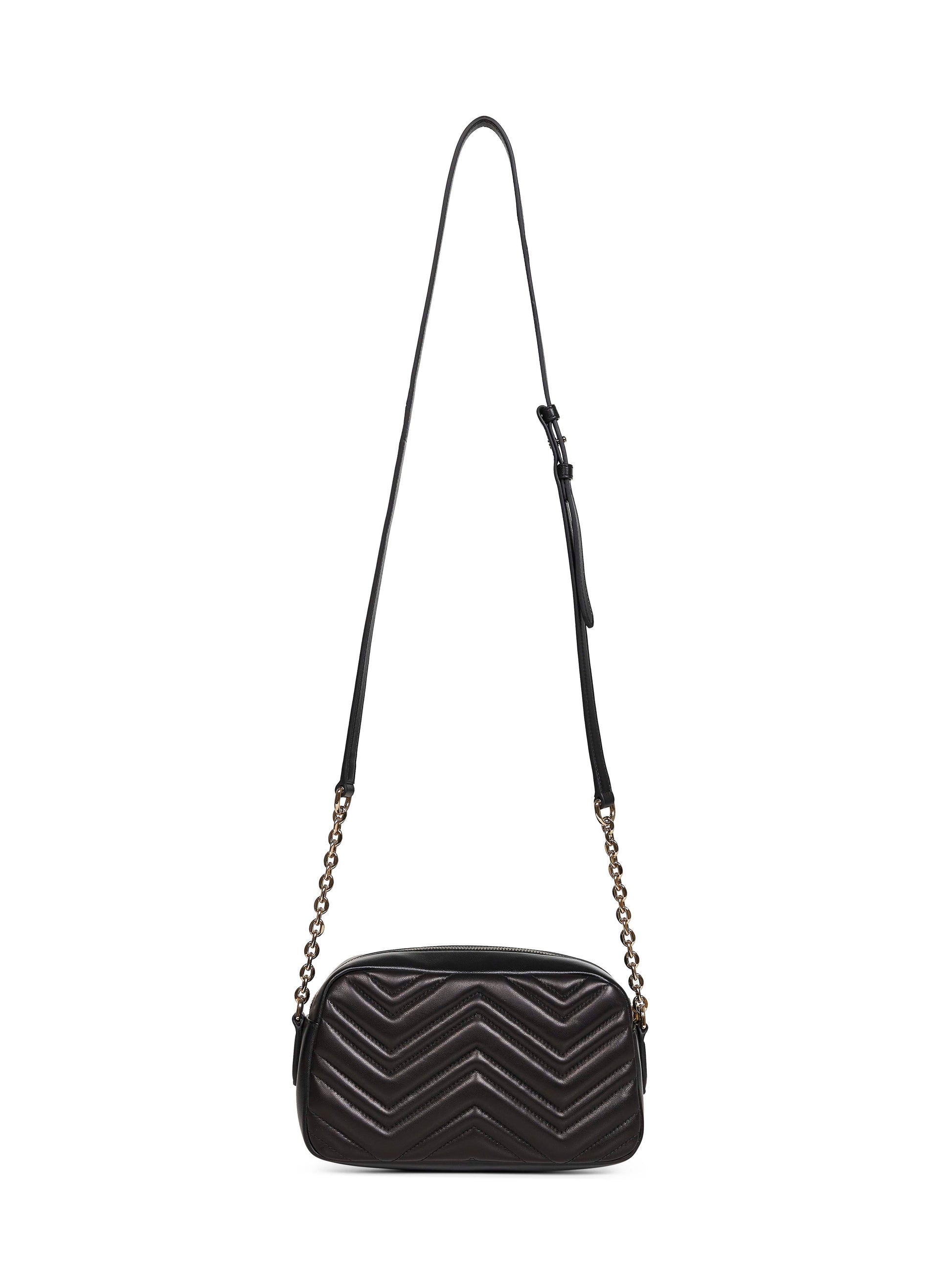 Gucci Women Black Gg Marmont Small Camera Bag GUCCI