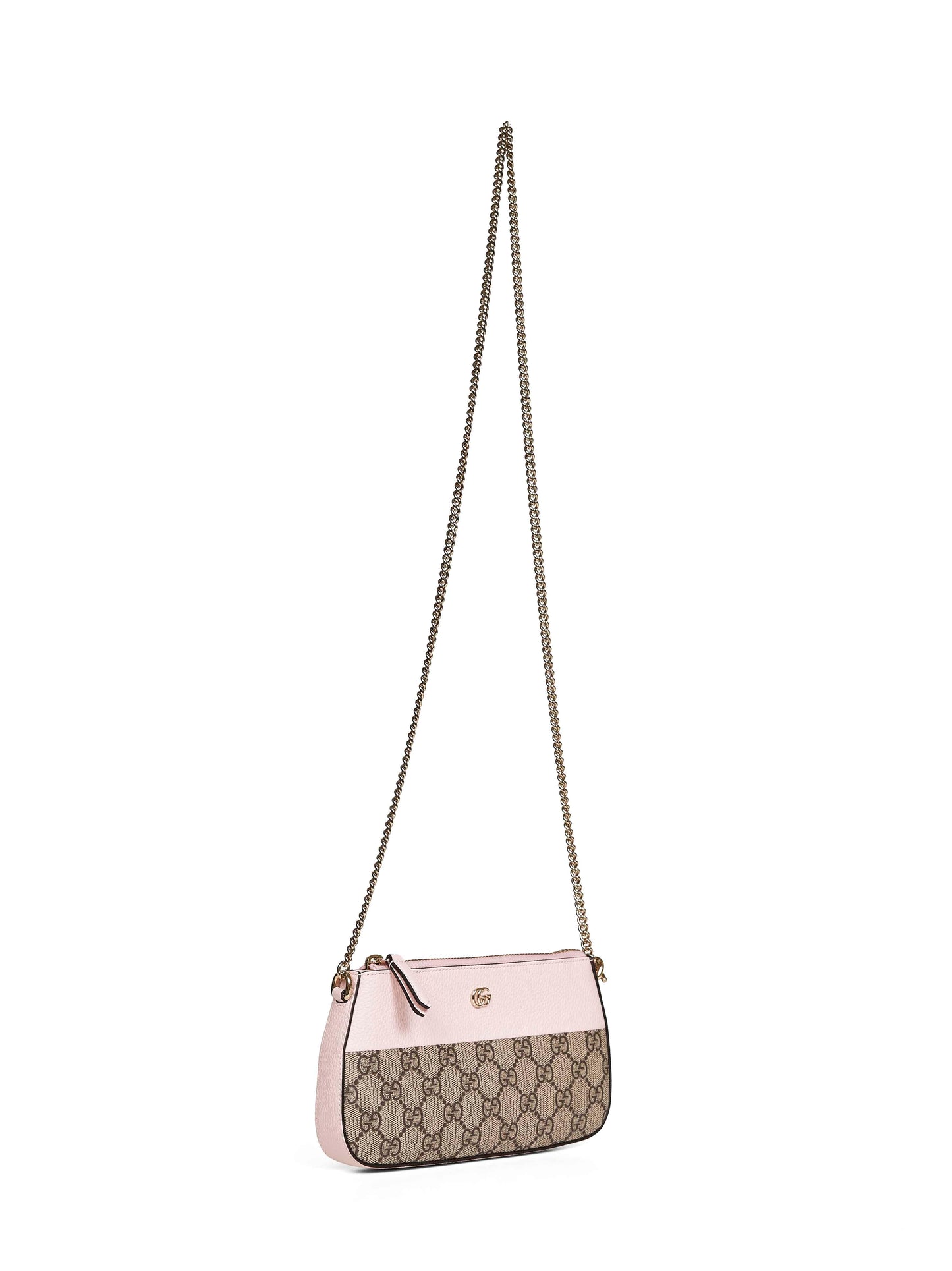 Gucci Women Two-Tone Gg Marmont Mini Bag GUCCI