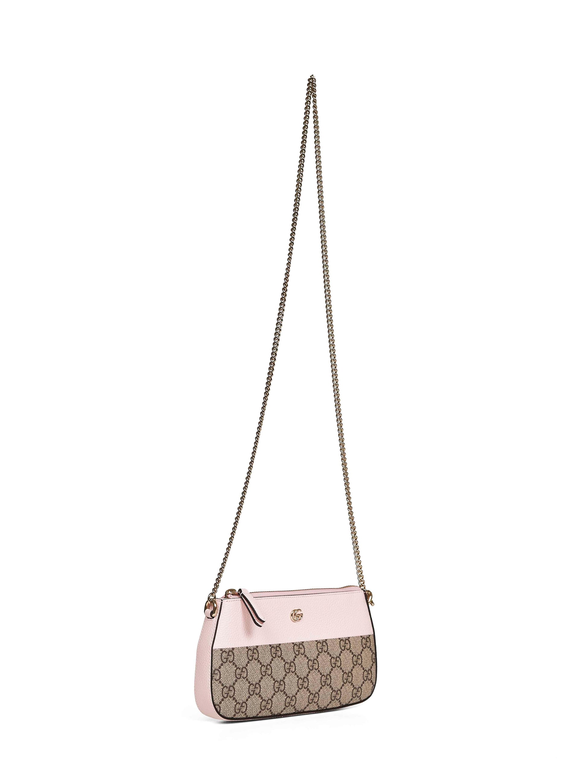 Gucci Women Two-Tone Gg Marmont Mini Bag GUCCI