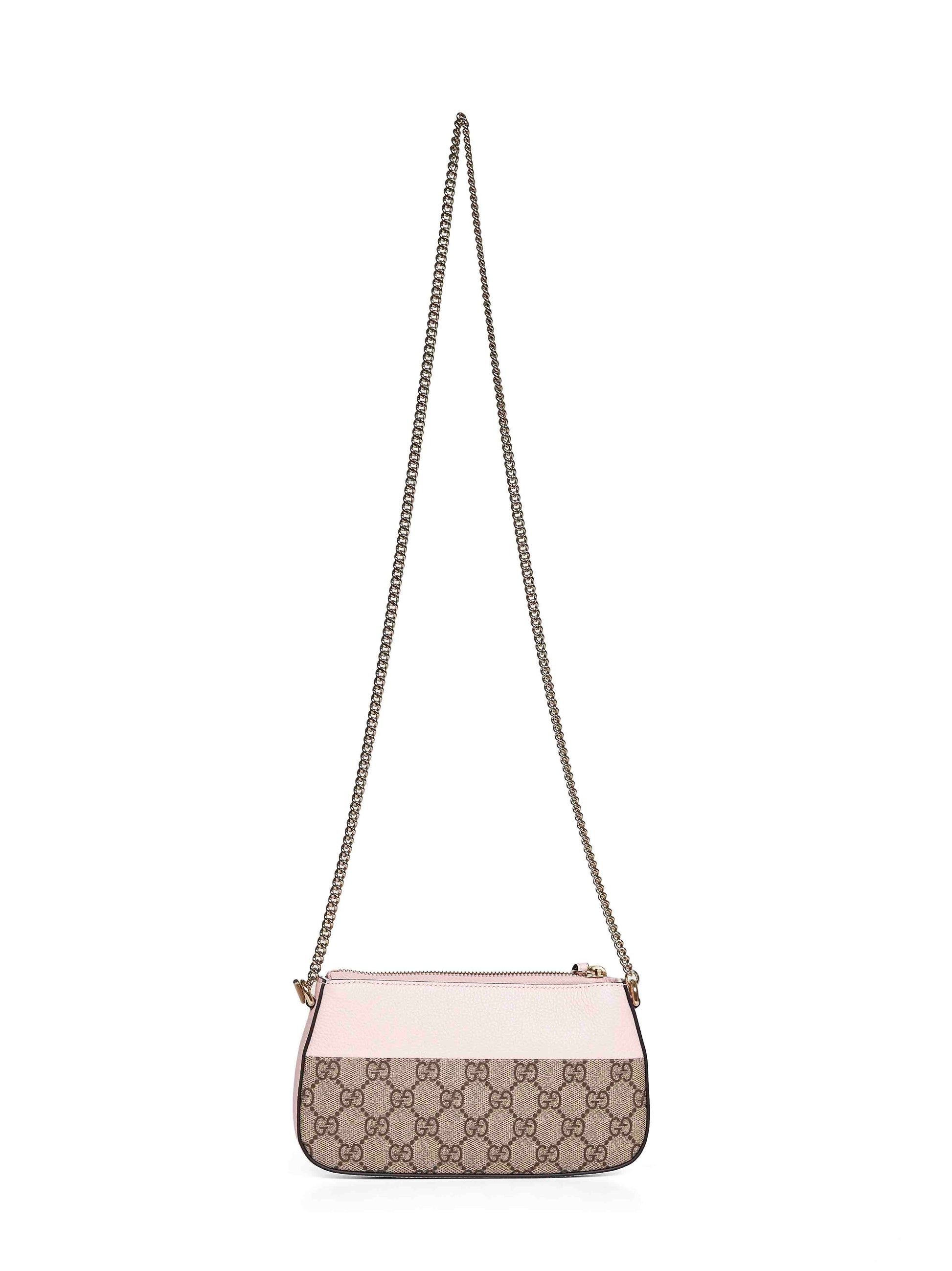 Gucci Women Two-Tone Gg Marmont Mini Bag GUCCI