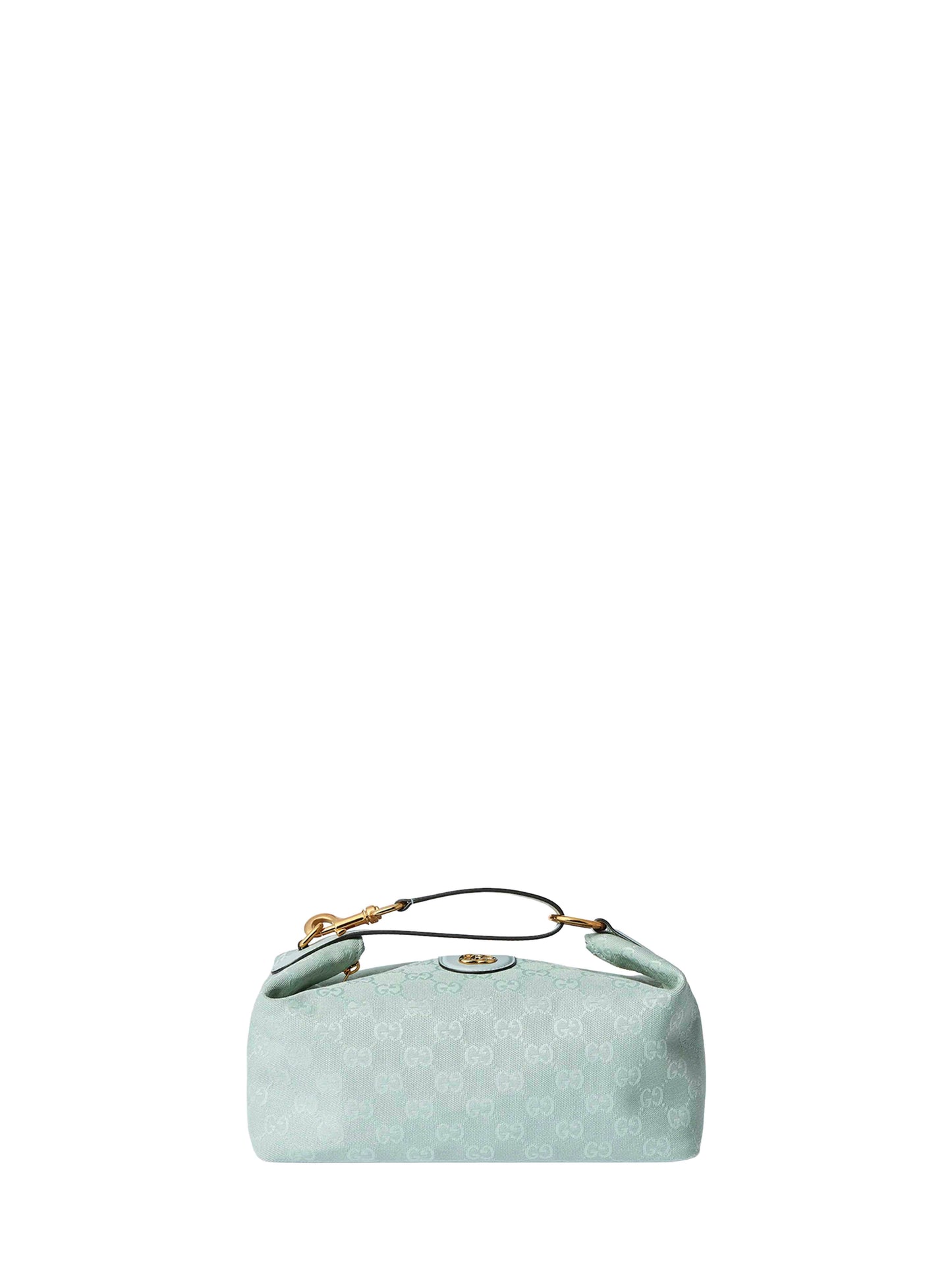 Gucci Women Icy Blue Gucci Vanity Medium Top Handle Bag GUCCI