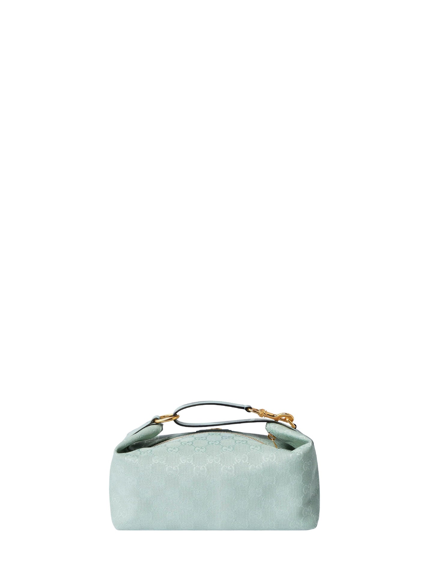 Gucci Women Icy Blue Gucci Vanity Medium Top Handle Bag GUCCI